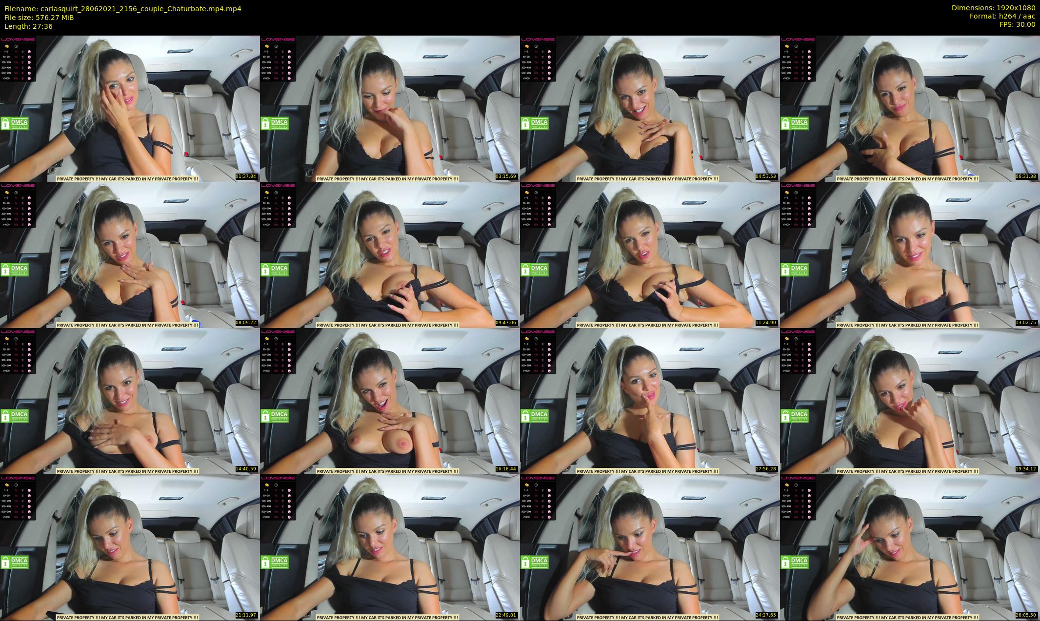 carlasquirt — 28 minute Chaturbate female cam show recording, 1080p, Jun 28, 2021