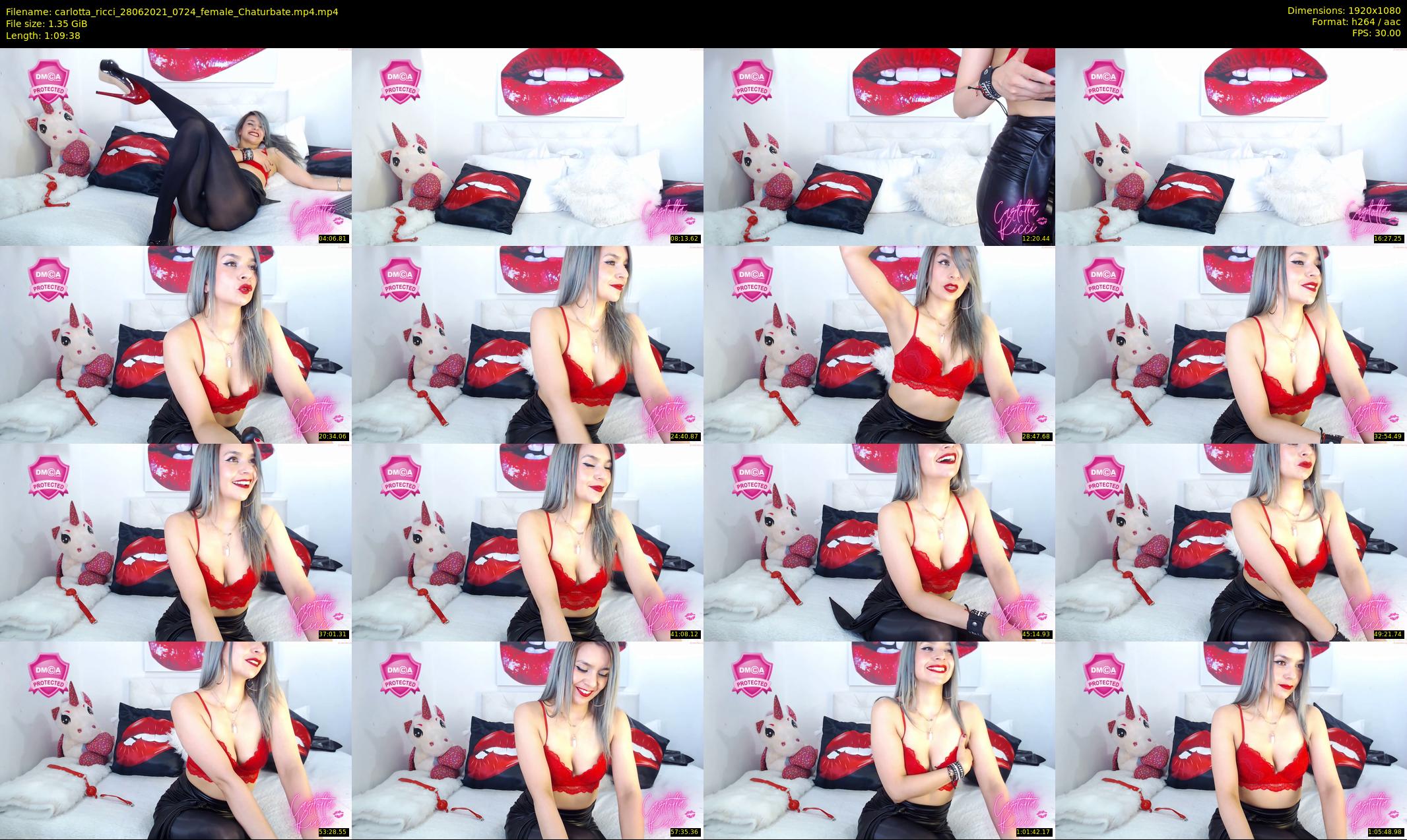 carlotta_ricci — 70 minute Chaturbate female cam show recording, 1080p, Jun 28, 2021