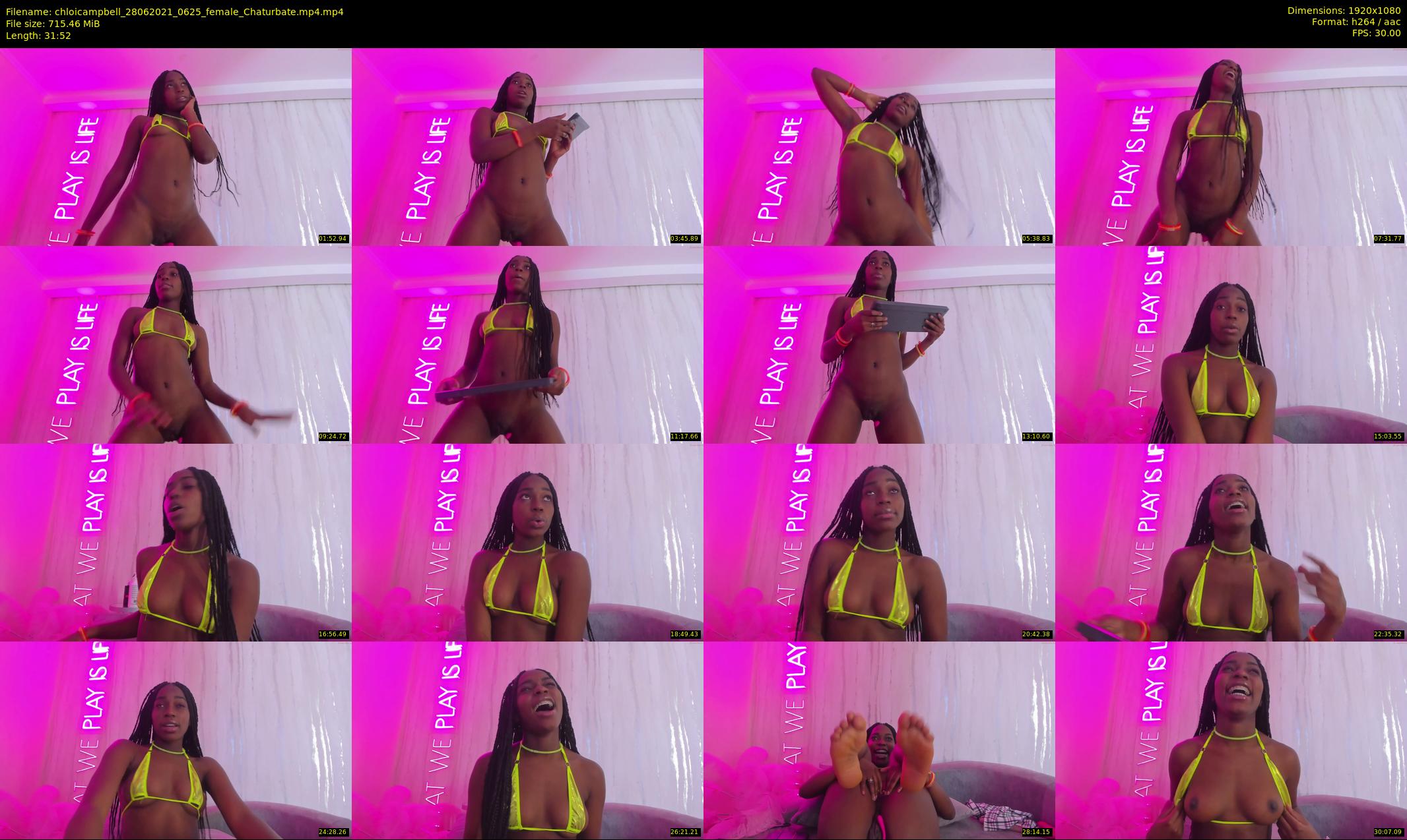 chloicampbell — 32 minute Chaturbate female cam show recording, 1080p, Jun 28, 2021