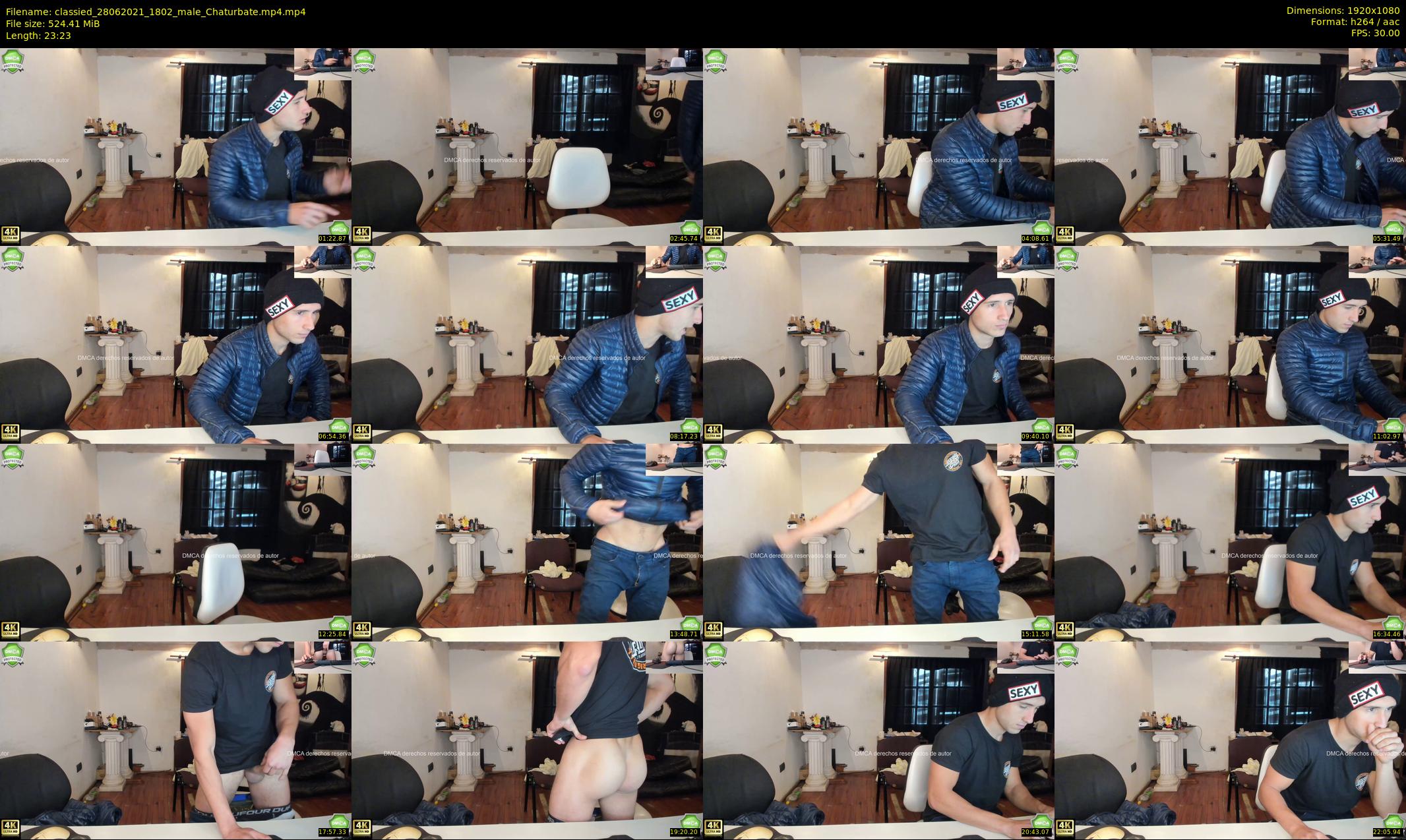 classied — 24 minute Chaturbate male cam show recording, 1080p, Jun 28, 2021