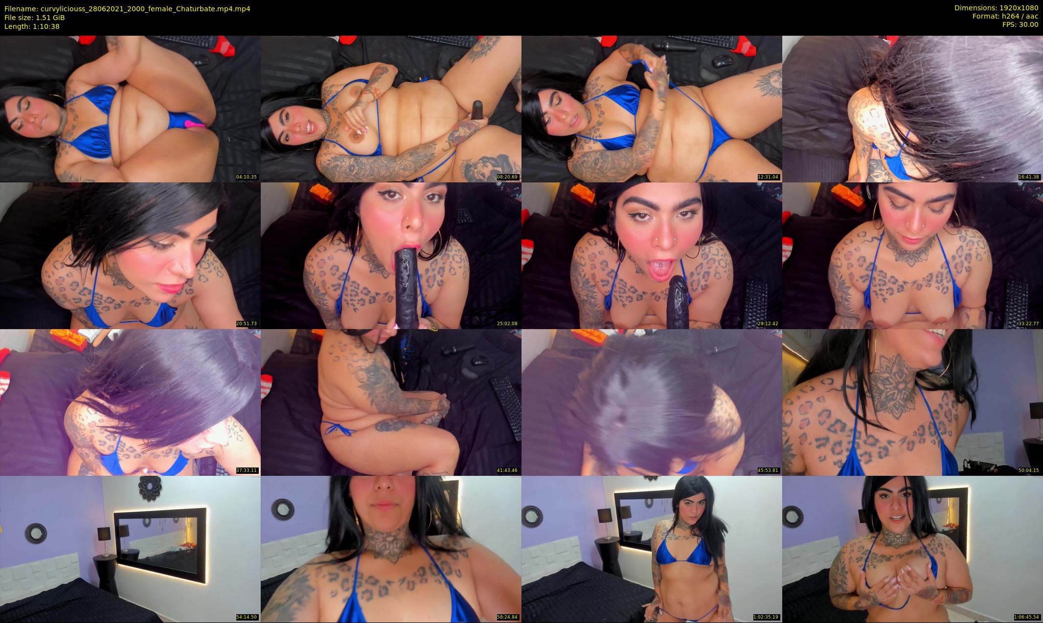 curvyliciouss — 71 minute Chaturbate female cam show recording, 1080p, Jun 28, 2021
