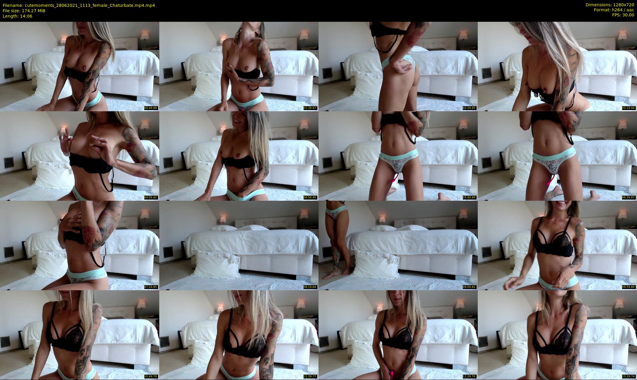 cutemoments — 15 minute Chaturbate female cam show recording, 720p, Jun 28, 2021