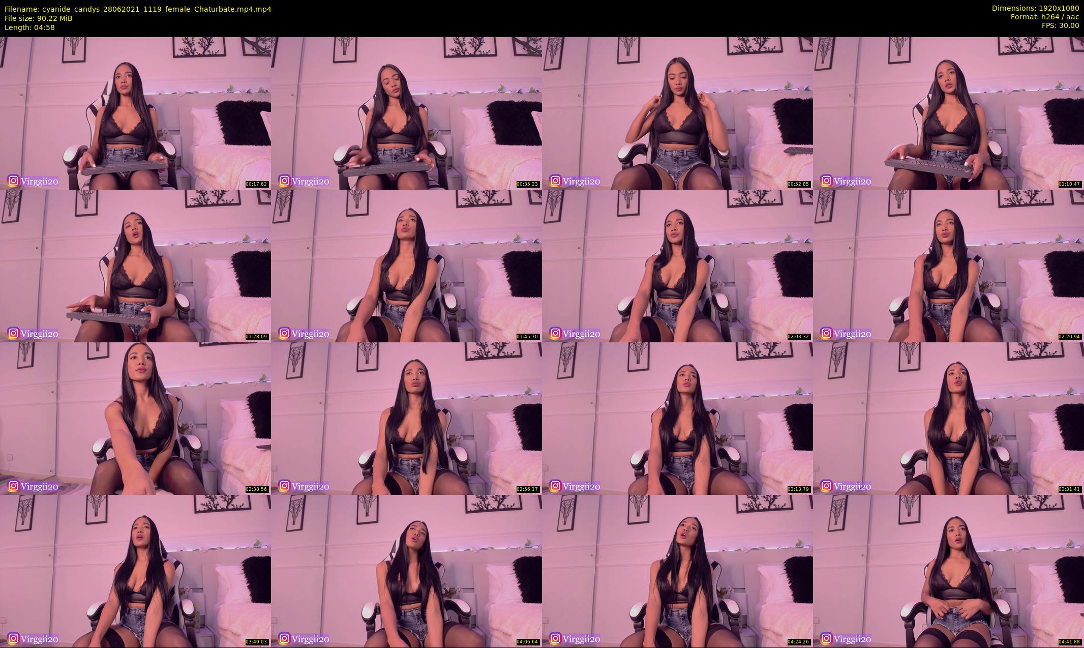 cyanide_candys — 5 minute Chaturbate female cam show recording, 1080p, Jun 28, 2021
