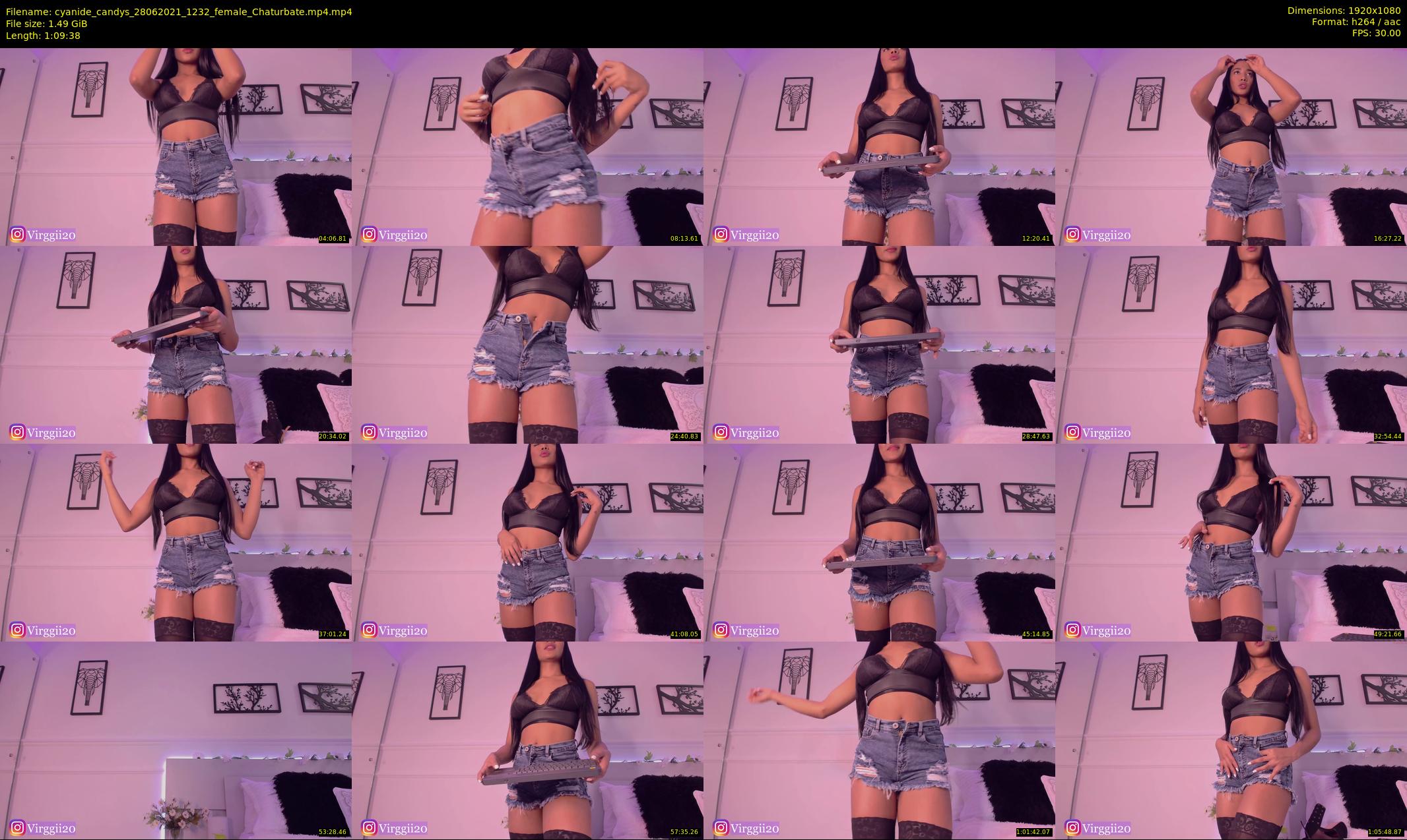 cyanide_candys — 70 minute Chaturbate female cam show recording, 1080p, Jun 28, 2021