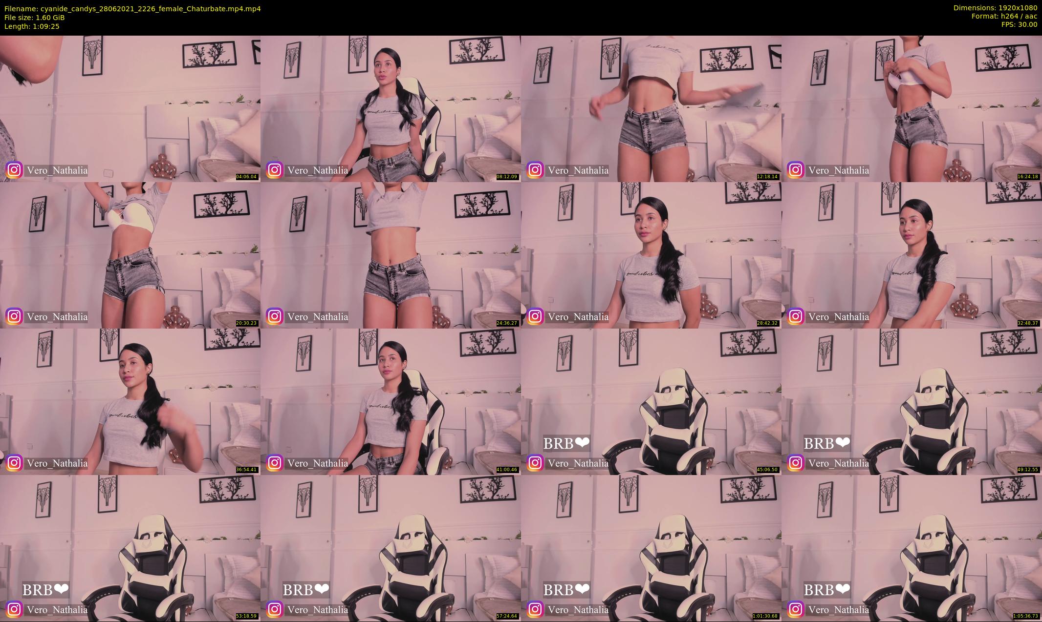 cyanide_candys — 70 minute Chaturbate female cam show recording, 1080p, Jun 28, 2021