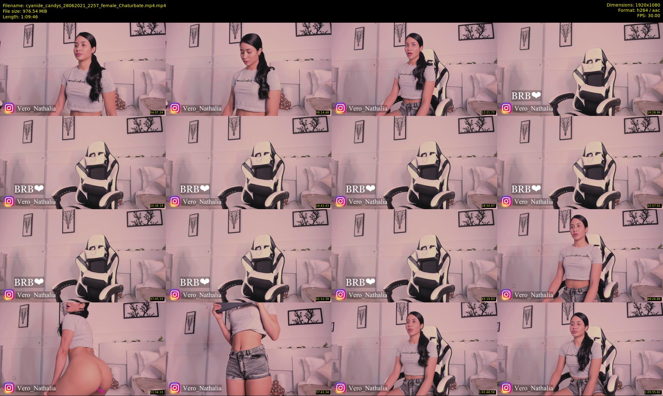 cyanide_candys — 70 minute Chaturbate female cam show recording, 1080p, Jun 28, 2021