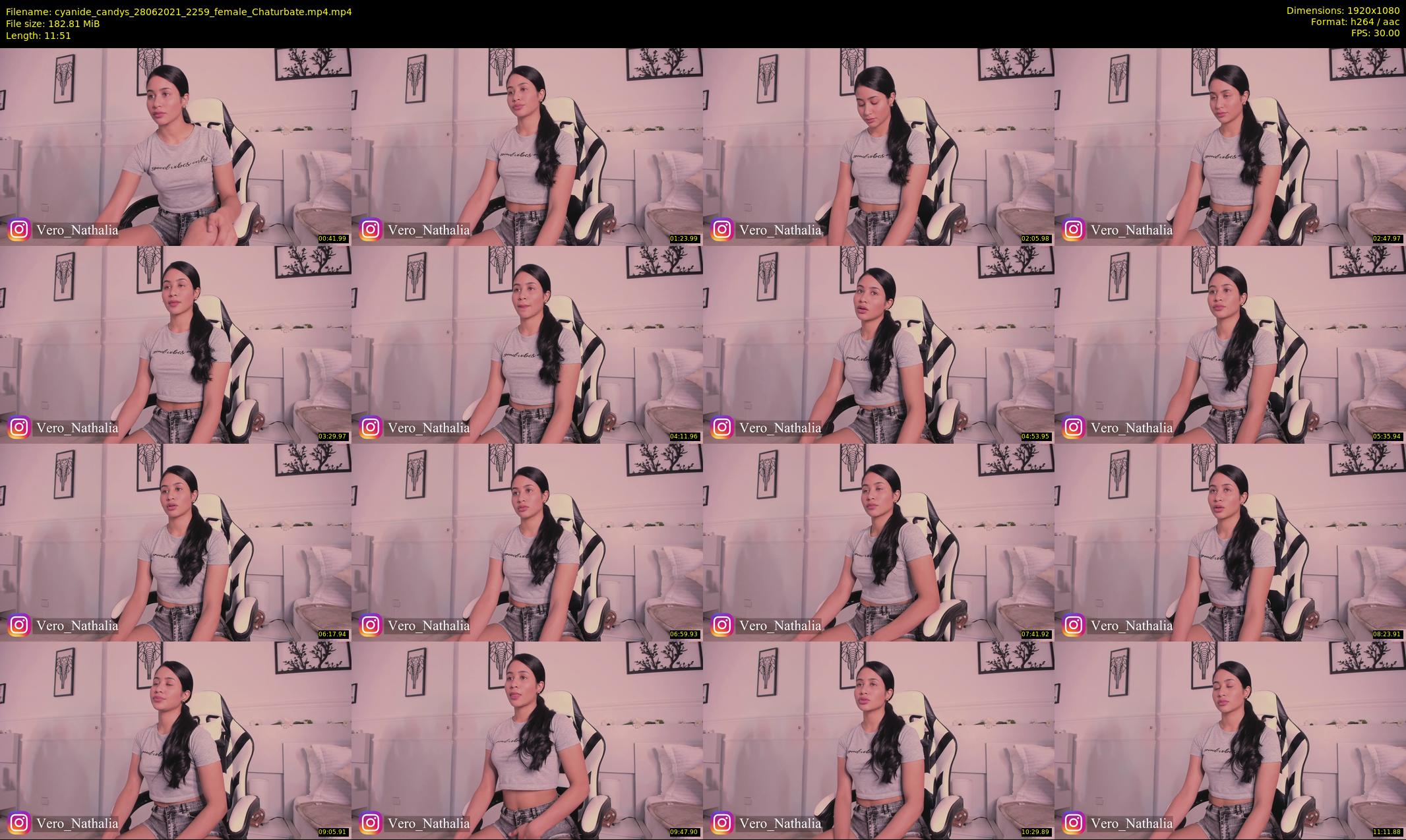 cyanide_candys — 12 minute Chaturbate female cam show recording, 1080p, Jun 28, 2021