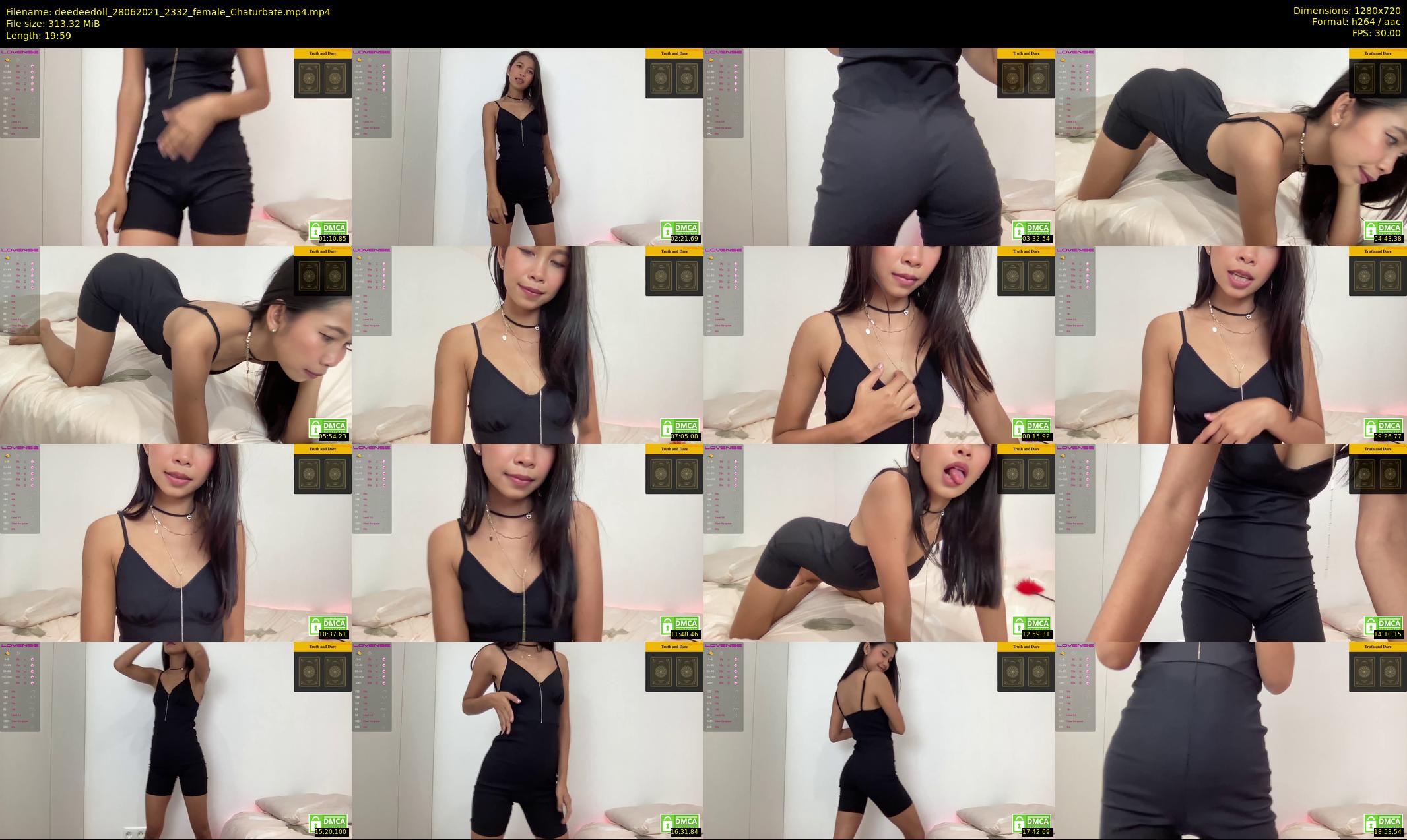 deedeedoll — 20 minute Chaturbate female cam show recording, 720p, Jun 28, 2021