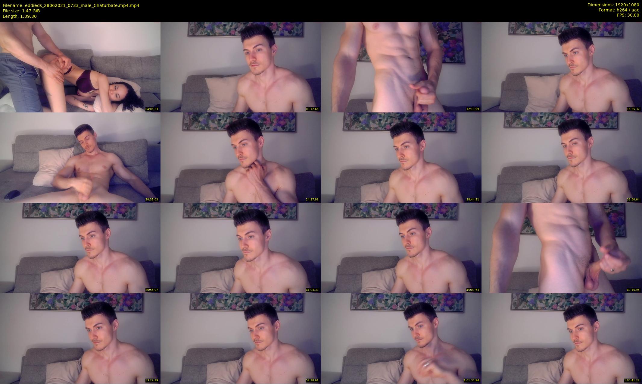 eddieds — 70 minute Chaturbate male cam show recording, 1080p, Jun 28, 2021