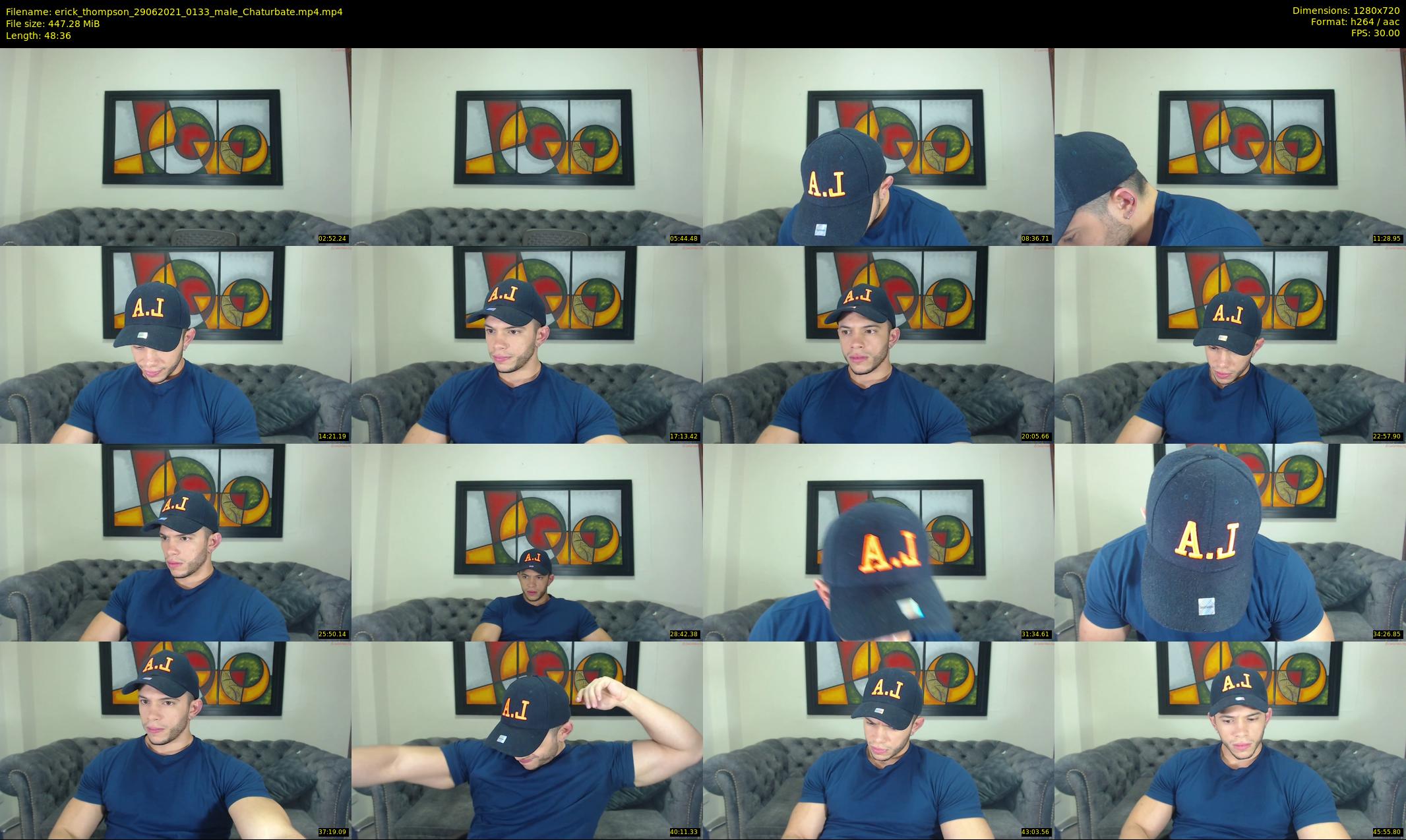 erick_thompson — 49 minute Chaturbate male cam show recording, 720p, Jun 29, 2021