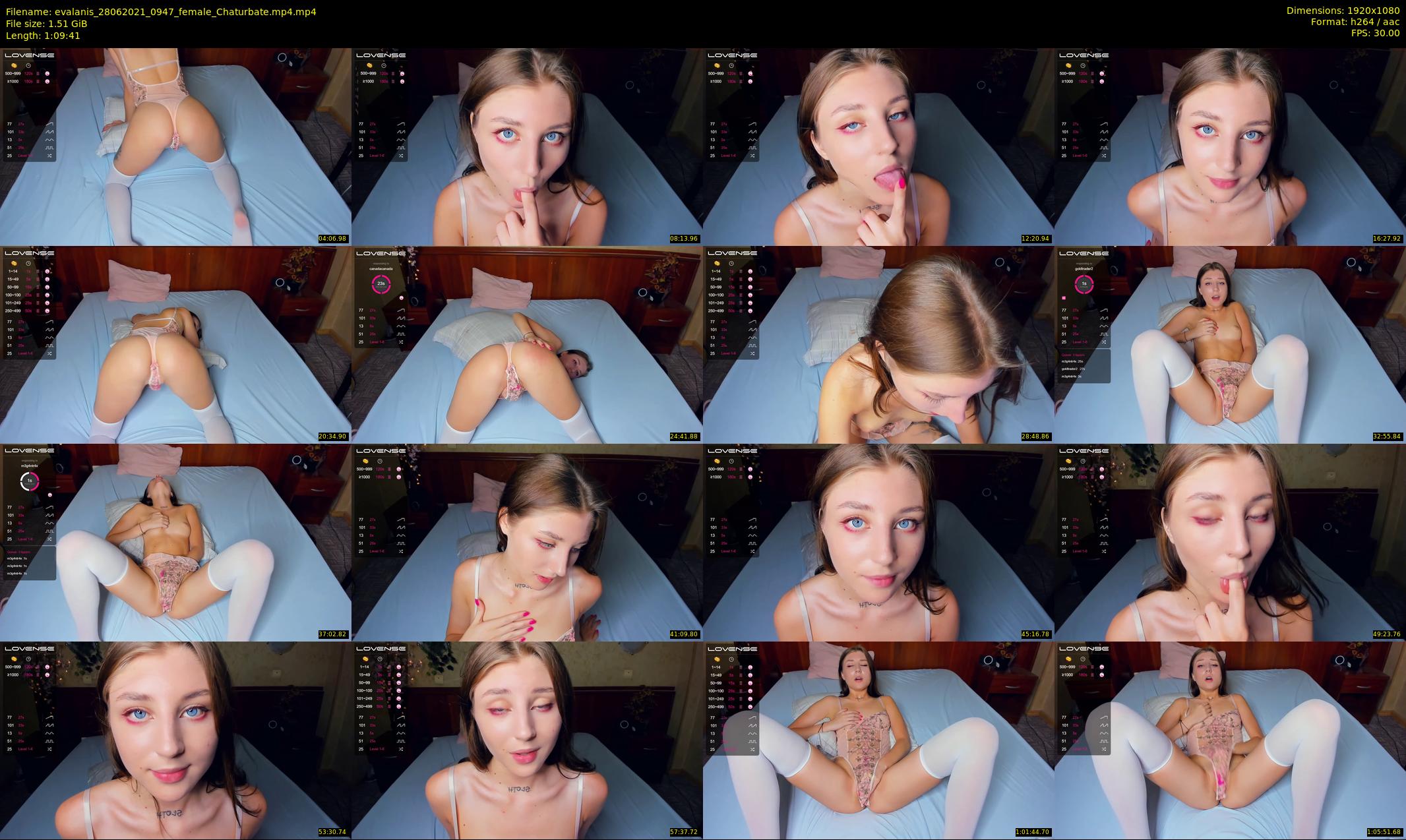 evalanis — 70 minute Chaturbate couple cam show recording, 1080p, Jun 28, 2021