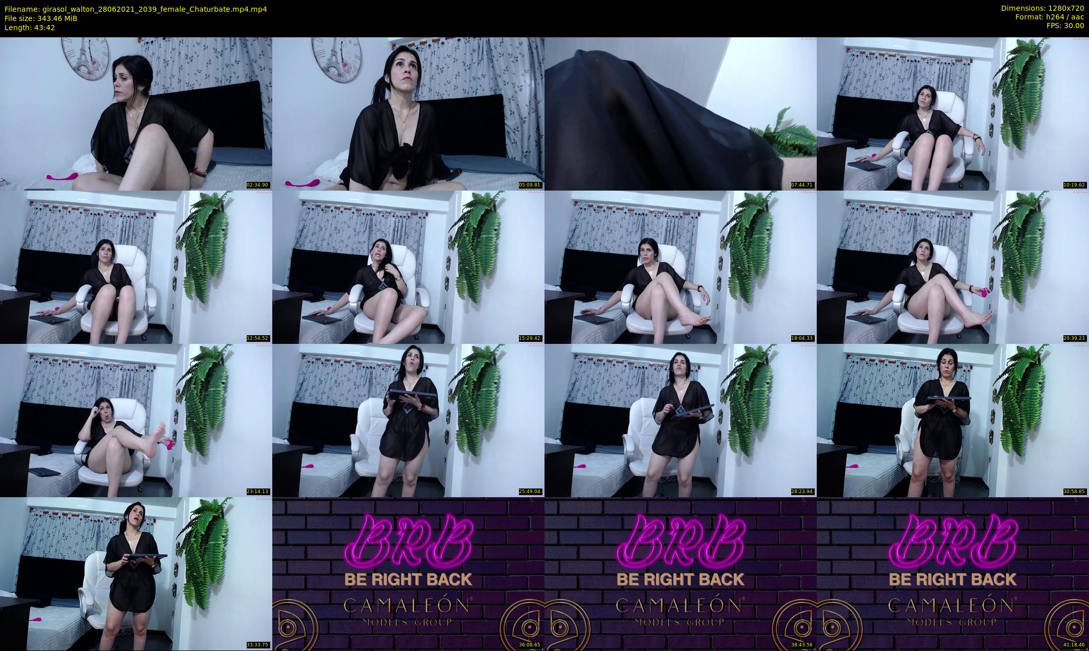 girasol_walton — 44 minute Chaturbate female cam show recording, 720p, Jun 28, 2021