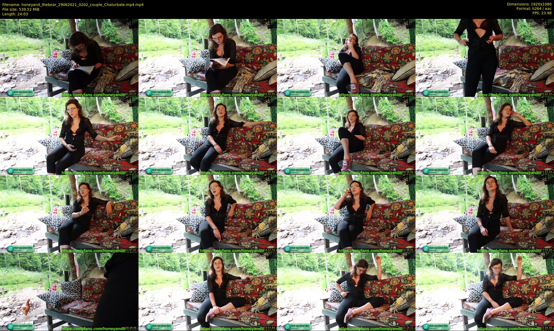 honeyand_thebear — 25 minute Chaturbate couple cam show recording, 1080p, Jun 29, 2021