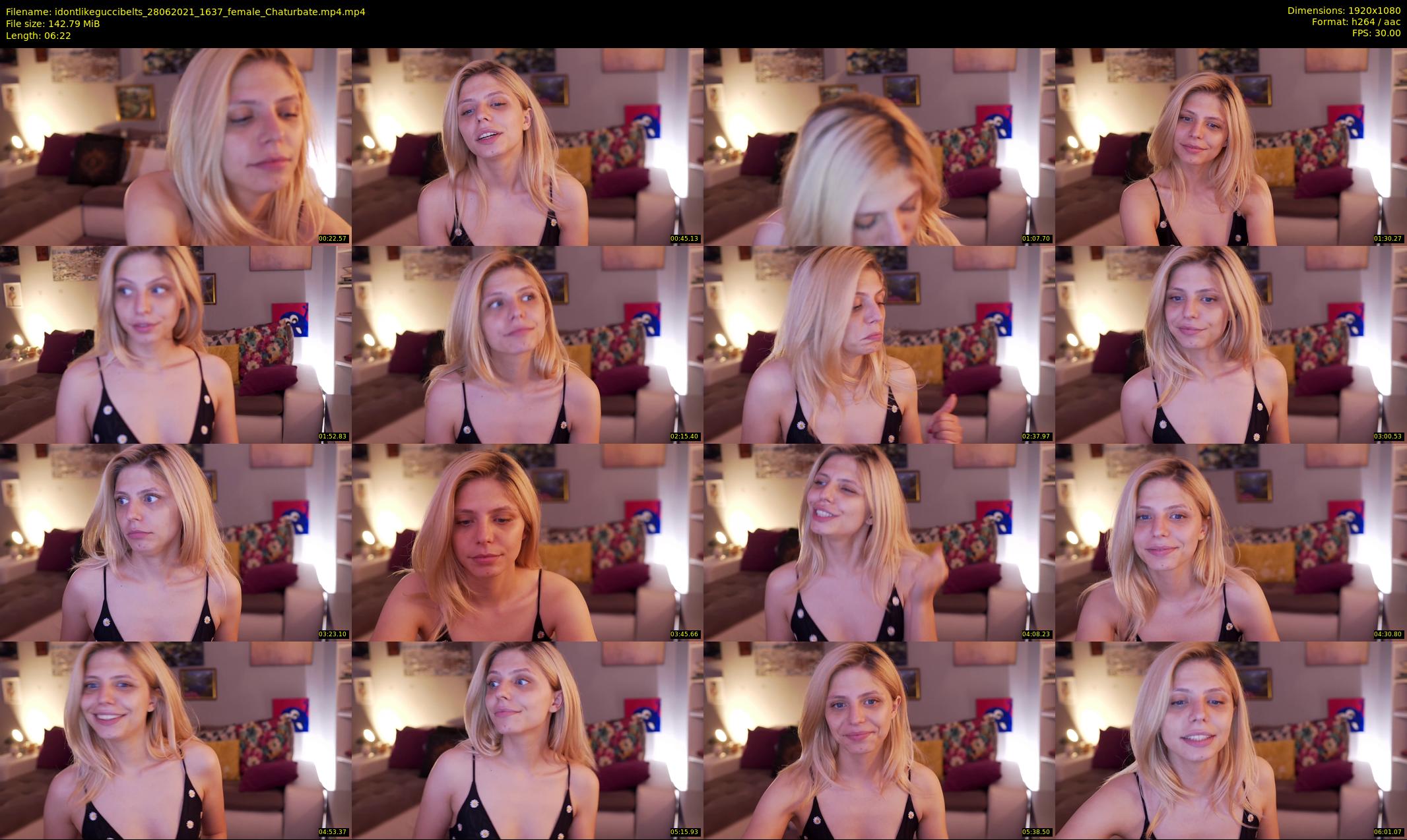 idontlikeguccibelts — 7 minute Chaturbate female cam show recording, 1080p, Jun 28, 2021