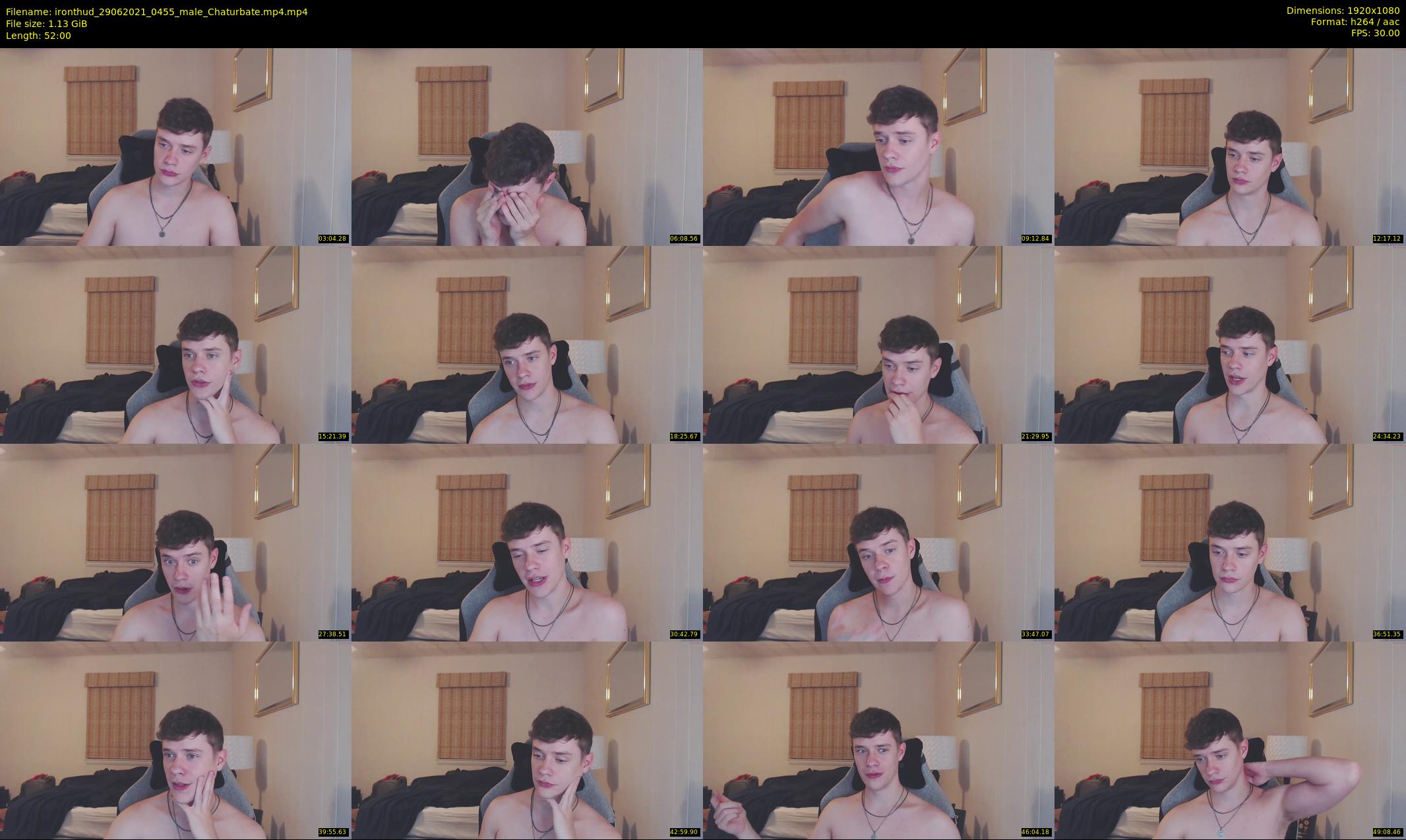 ironthud — 52 minute Chaturbate male cam show recording, 1080p, Jun 29, 2021
