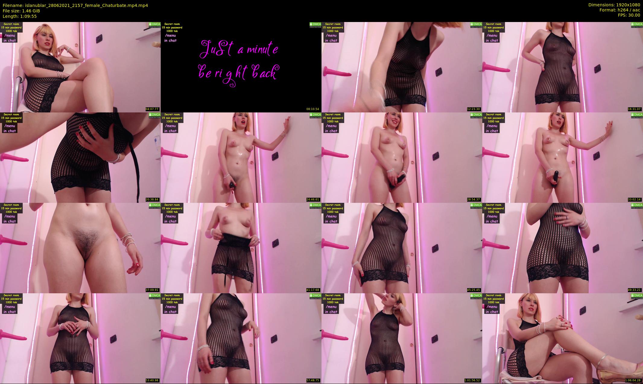 islanublar — 70 minute Chaturbate female cam show recording, 1080p, Jun 28, 2021