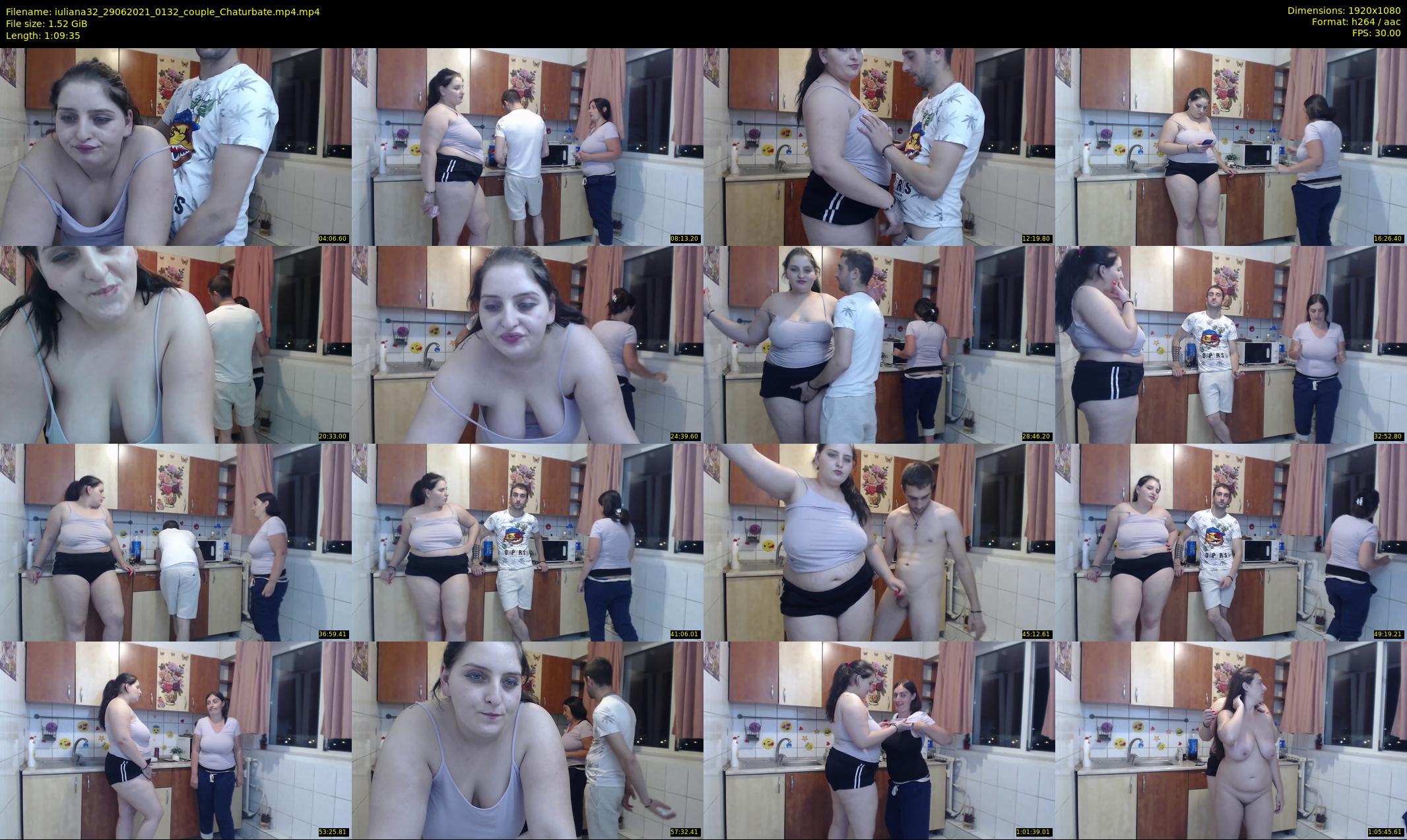 iuliana32 — 70 minute Chaturbate couple cam show recording, 1080p, Jun 29, 2021