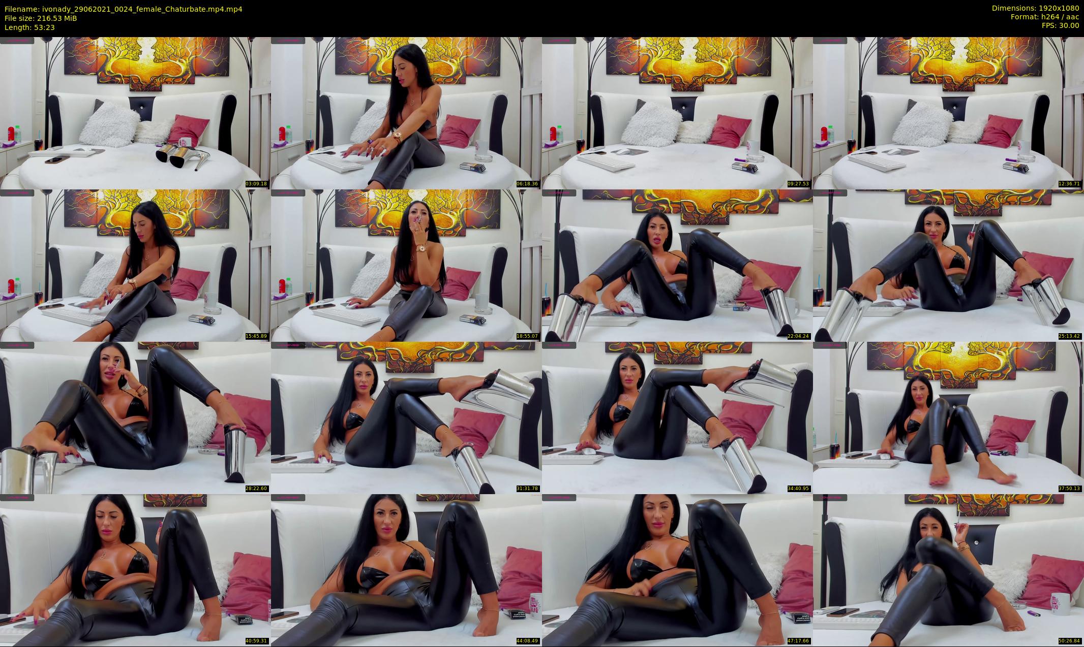 ivonady — 54 minute Chaturbate female cam show recording, 1080p, Jun 29, 2021