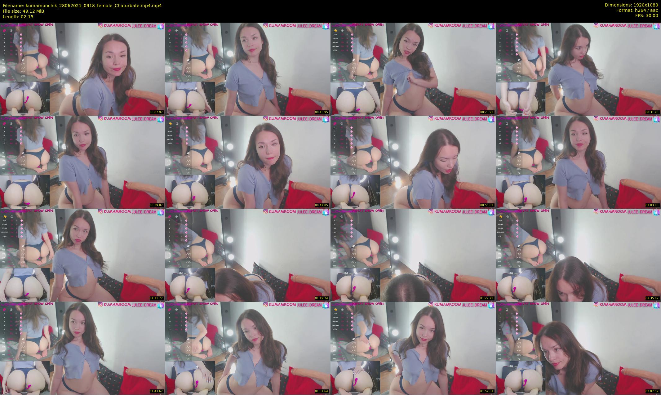 kumamonchik — 3 minute Chaturbate couple cam show recording, 1080p, Jun 28, 2021