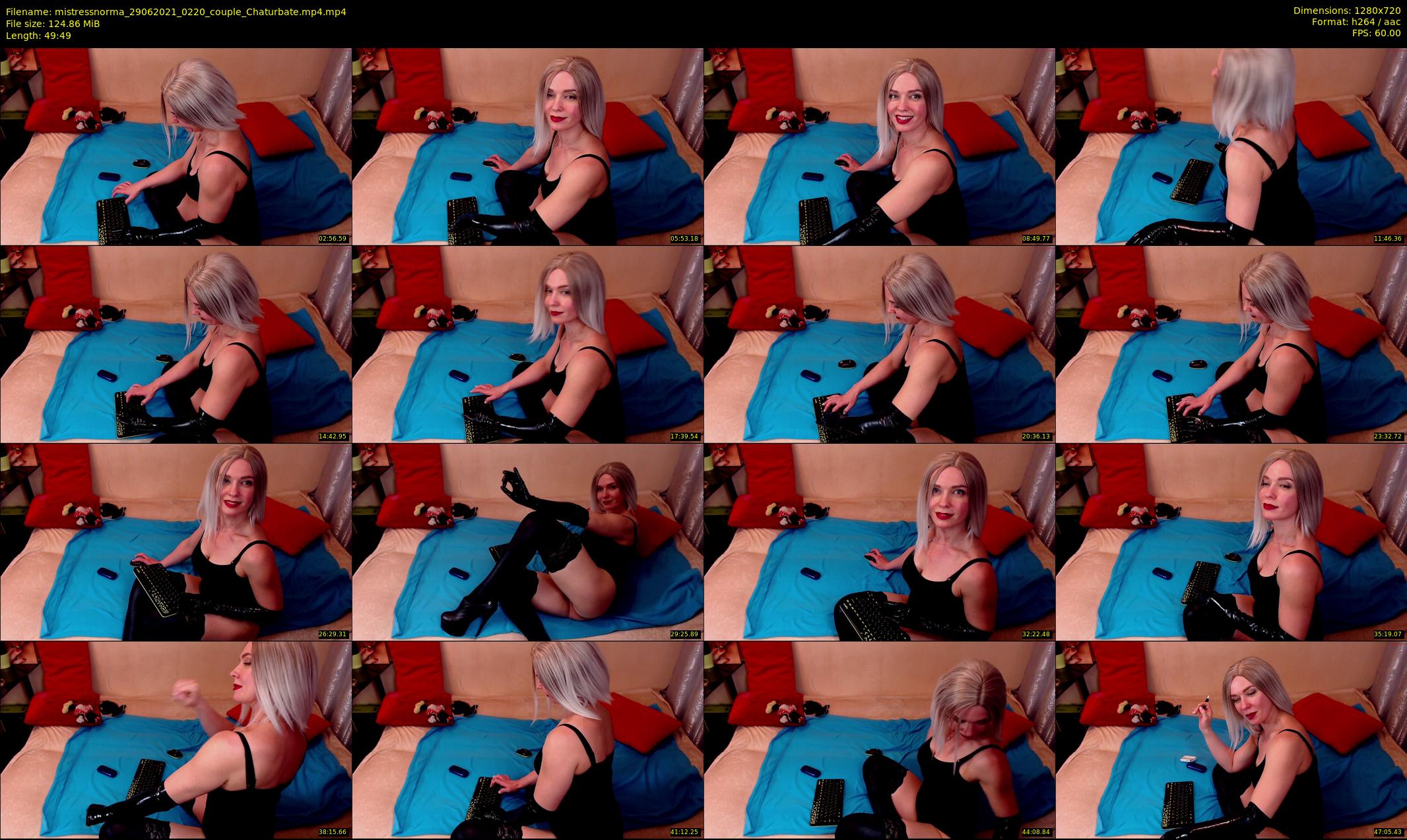mistressnorma — 50 minute Chaturbate female cam show recording, 720p, Jun 29, 2021