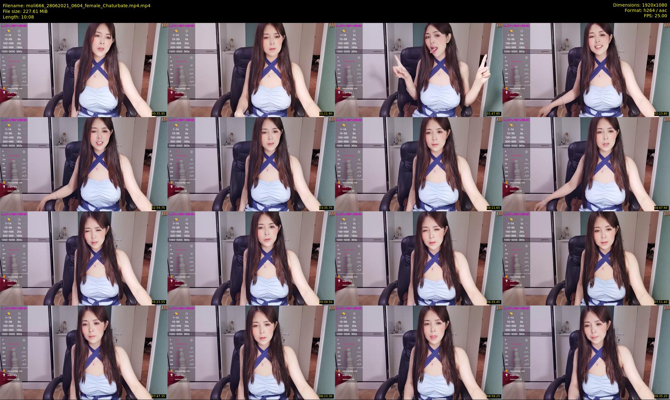 moli666 — 11 minute Chaturbate female cam show recording, 1080p, Jun 28, 2021