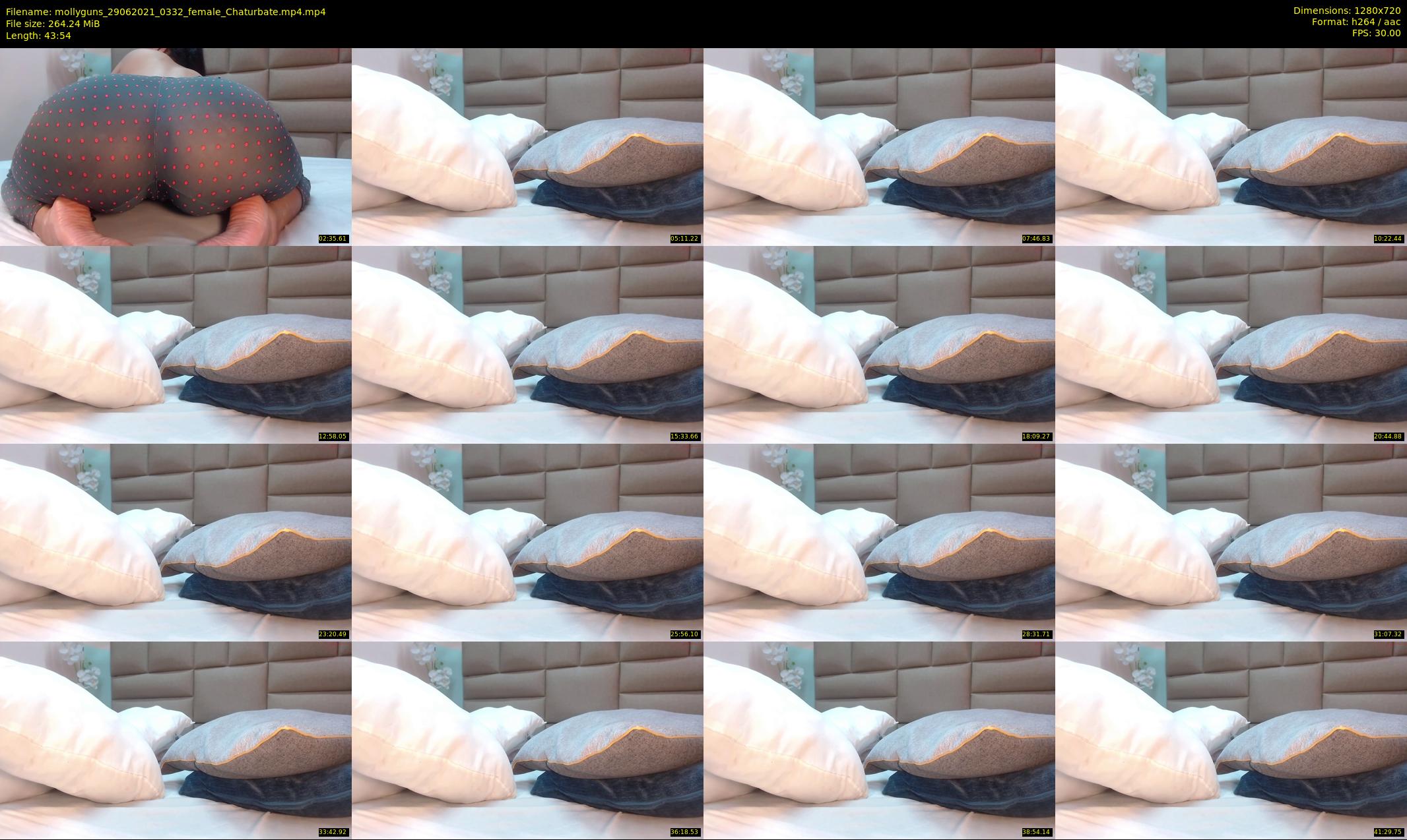 mollyguns — 44 minute Chaturbate female cam show recording, 720p, Jun 29, 2021