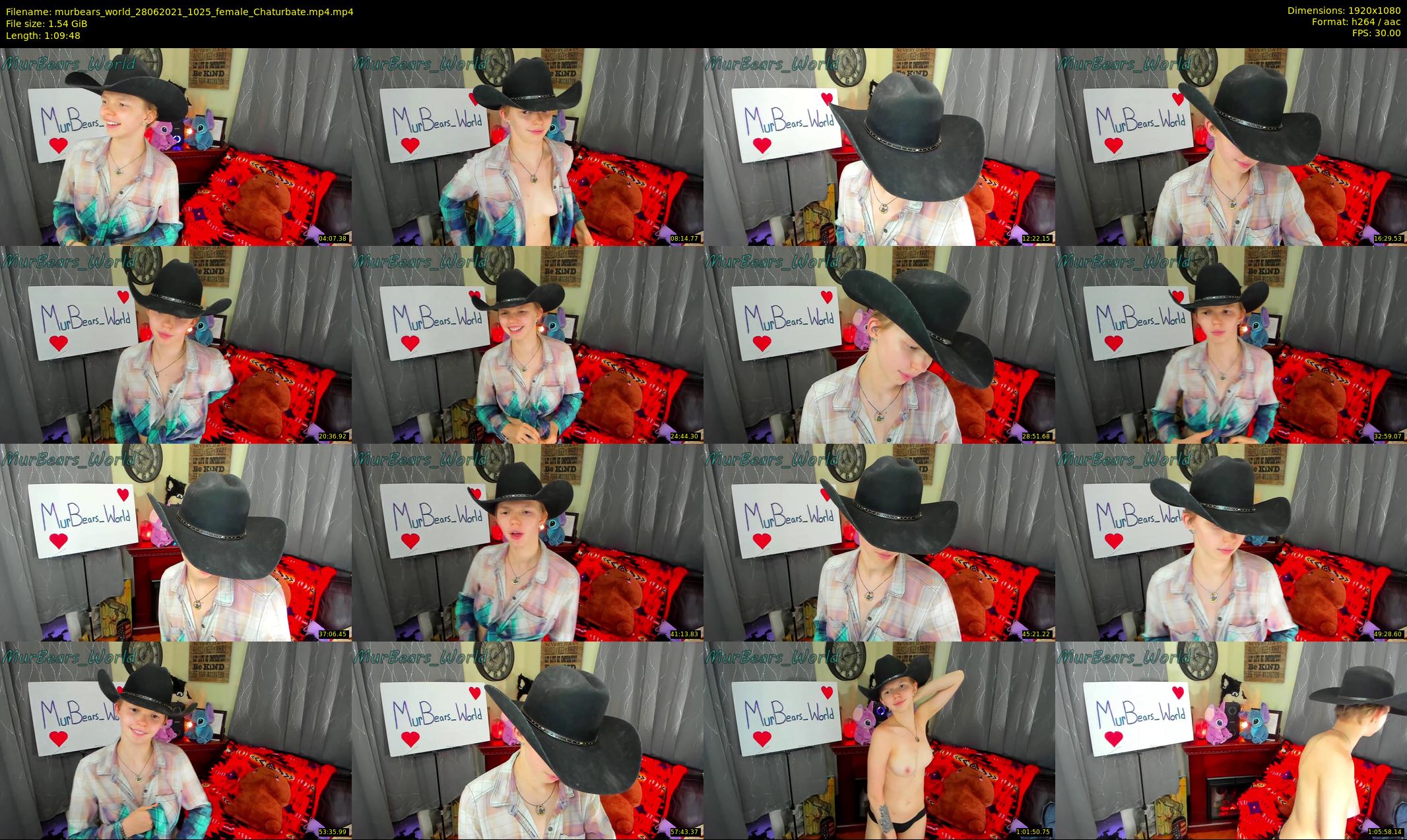 murbears_world — 70 minute Chaturbate female cam show recording, 1080p, Jun 28, 2021