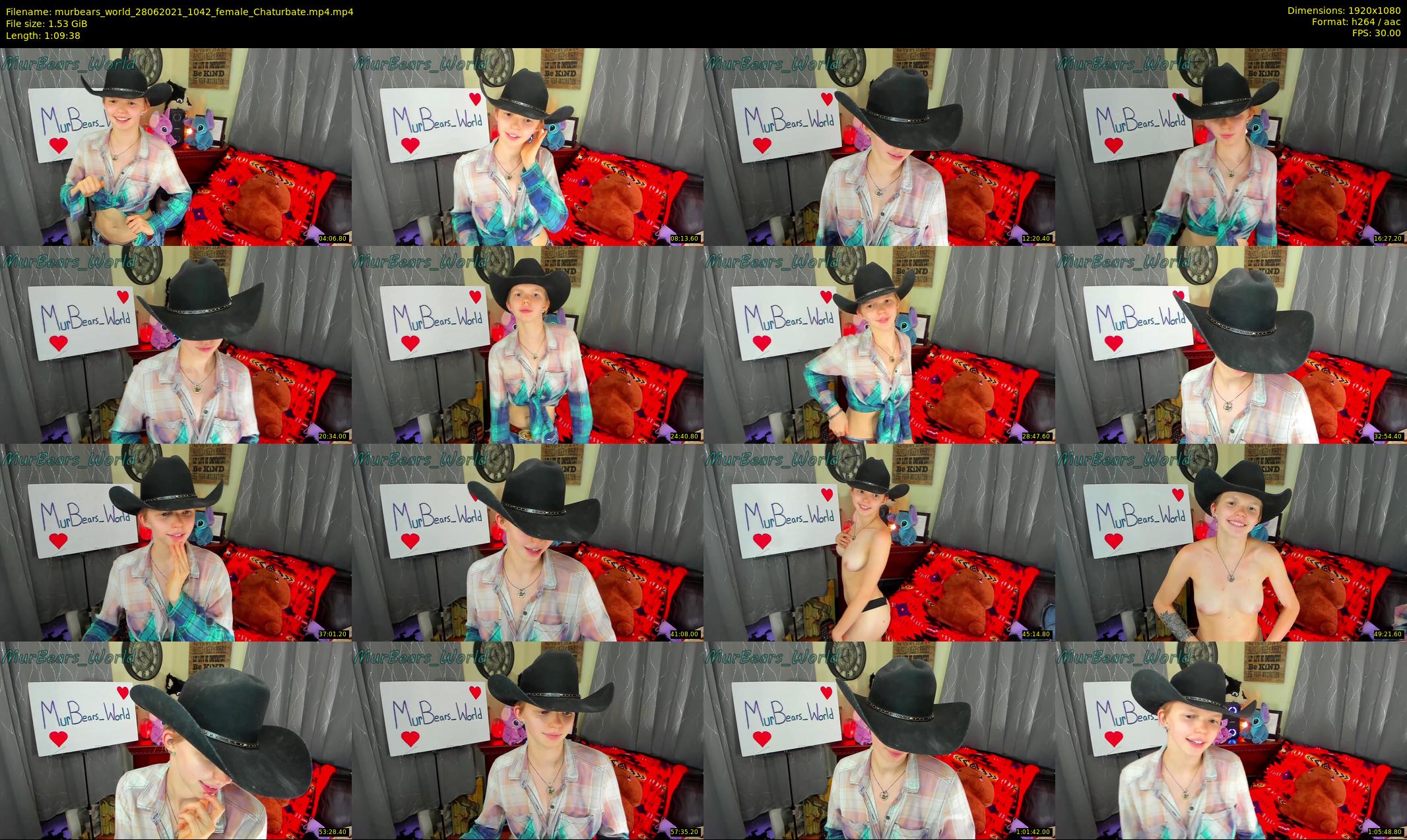 murbears_world — 70 minute Chaturbate female cam show recording, 1080p, Jun 28, 2021