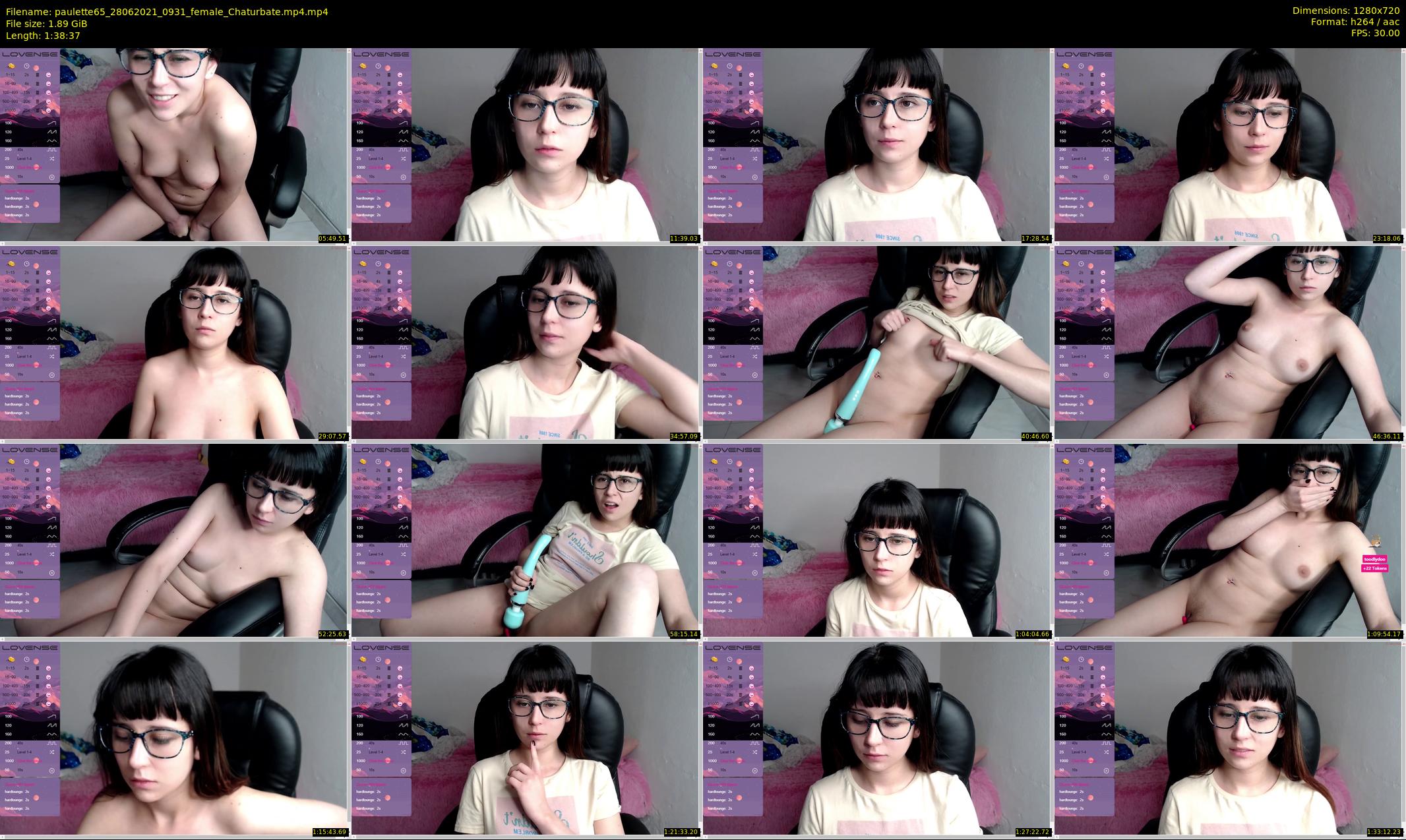 paulette65 — 99 minute Chaturbate female cam show recording, 720p, Jun 28, 2021