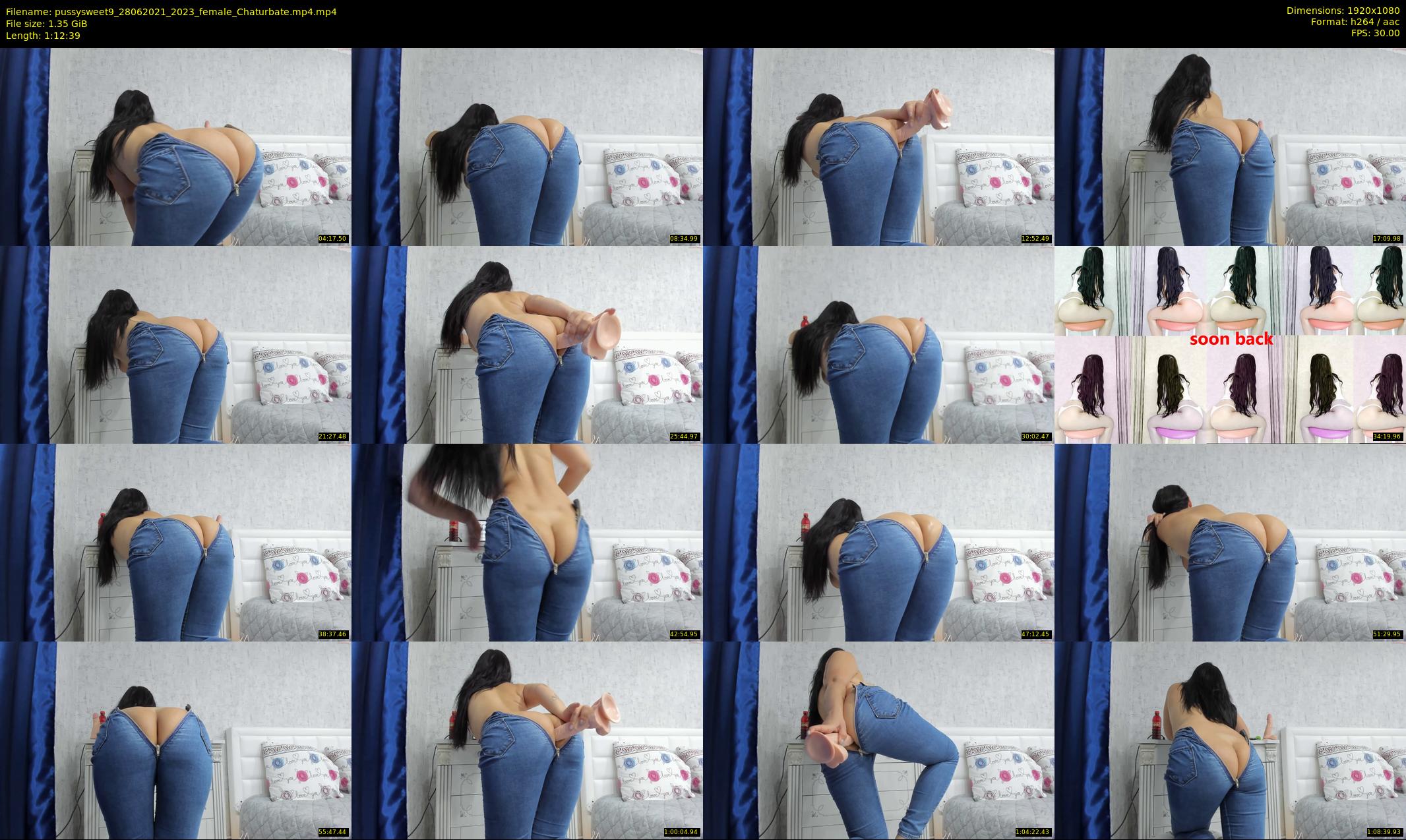 pussysweet9 — 73 minute Chaturbate female cam show recording, 1080p, Jun 28, 2021