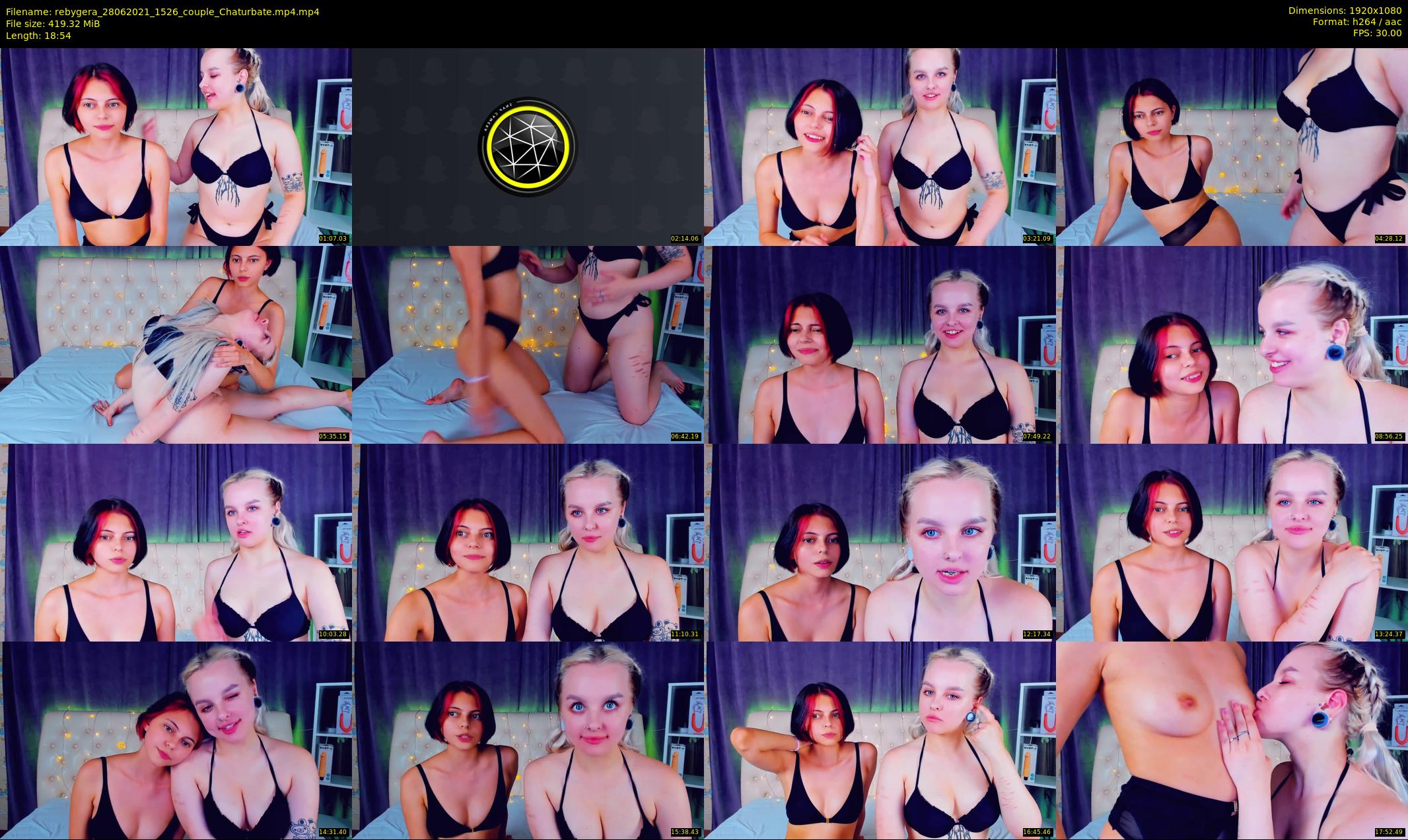 rebygera — 19 minute Chaturbate couple cam show recording, 1080p, Jun 28, 2021