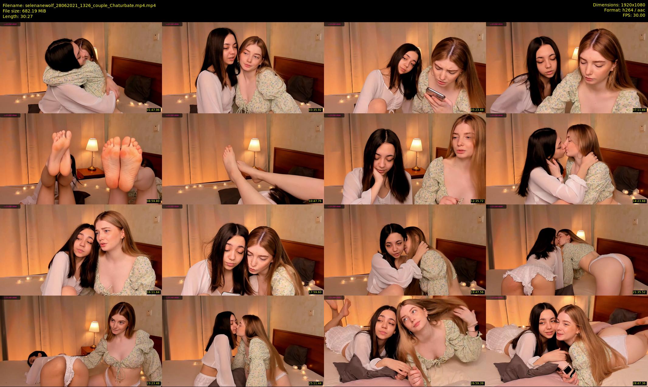 selenanewolf — 31 minute Chaturbate couple cam show recording, 1080p, Jun 28, 2021