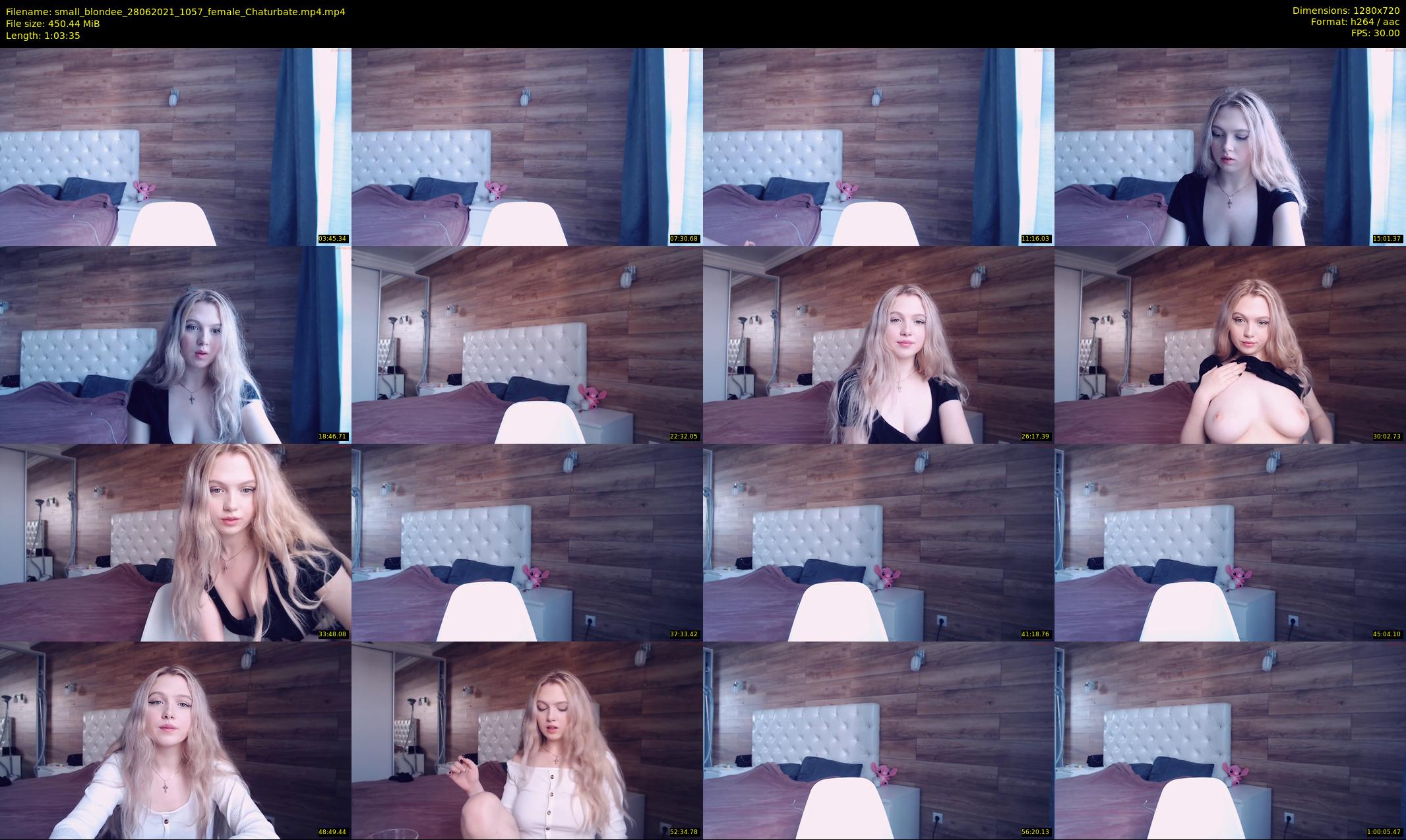 small_blondee — 64 minute Chaturbate female cam show recording, 720p, Jun 28, 2021