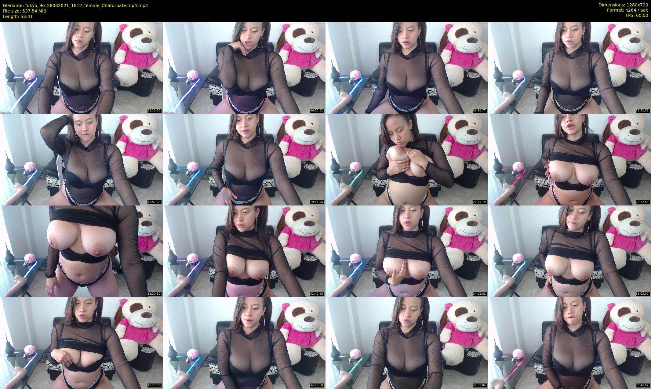 tokyo_96 — 54 minute Chaturbate female cam show recording, 720p, Jun 28, 2021