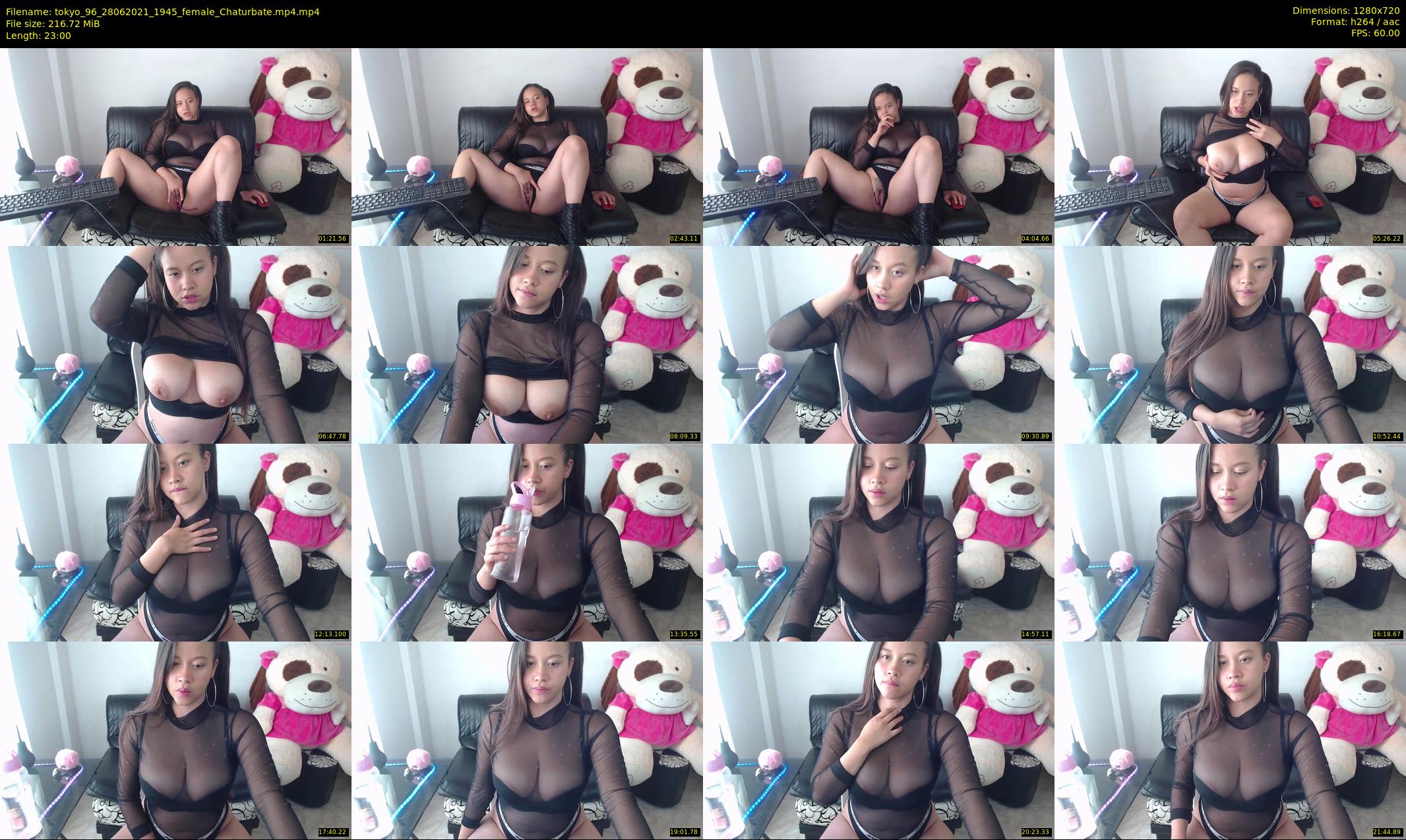 tokyo_96 — 23 minute Chaturbate female cam show recording, 720p, Jun 28, 2021