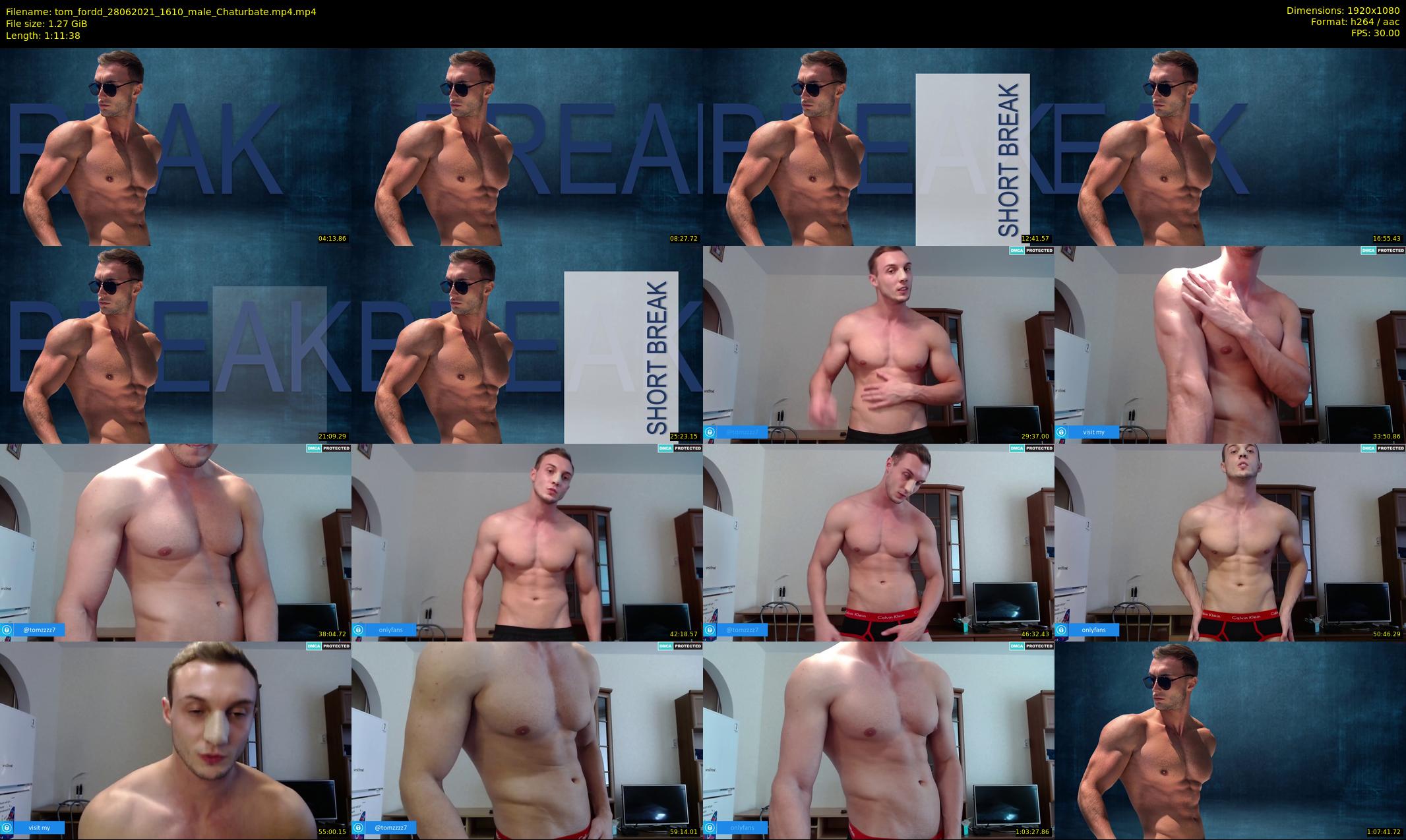 tom_fordd — 72 minute Chaturbate male cam show recording, 1080p, Jun 28, 2021