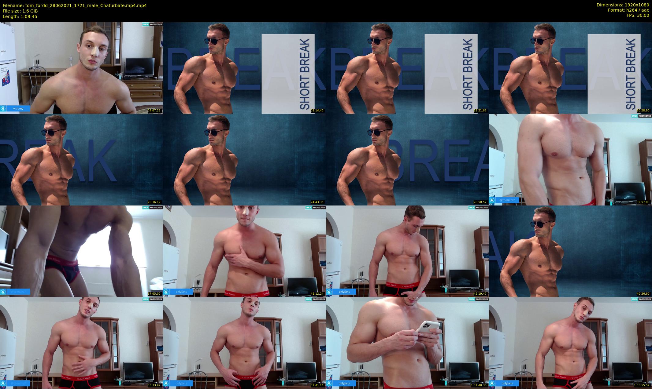 tom_fordd — 70 minute Chaturbate male cam show recording, 1080p, Jun 28, 2021