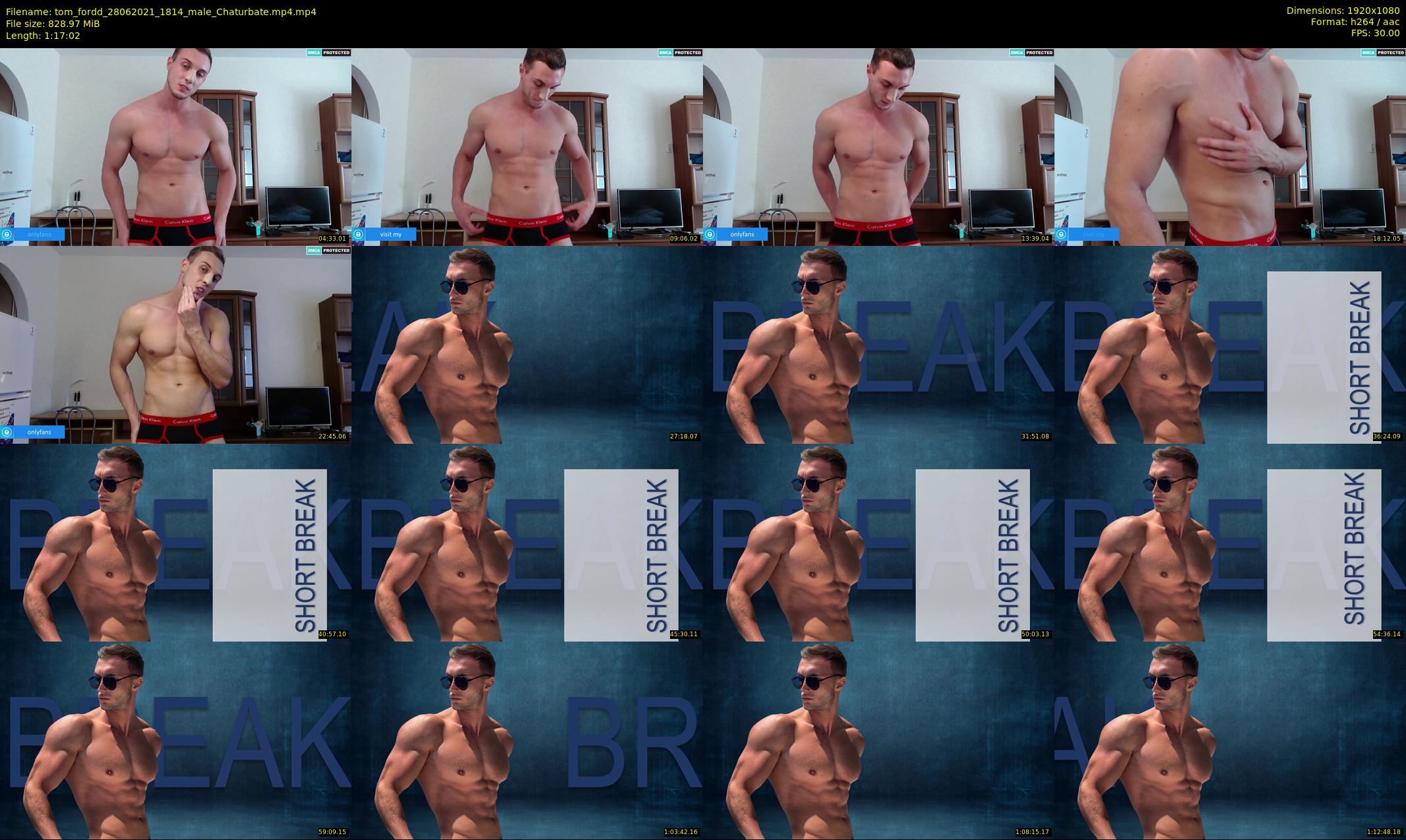 tom_fordd — 78 minute Chaturbate male cam show recording, 1080p, Jun 28, 2021
