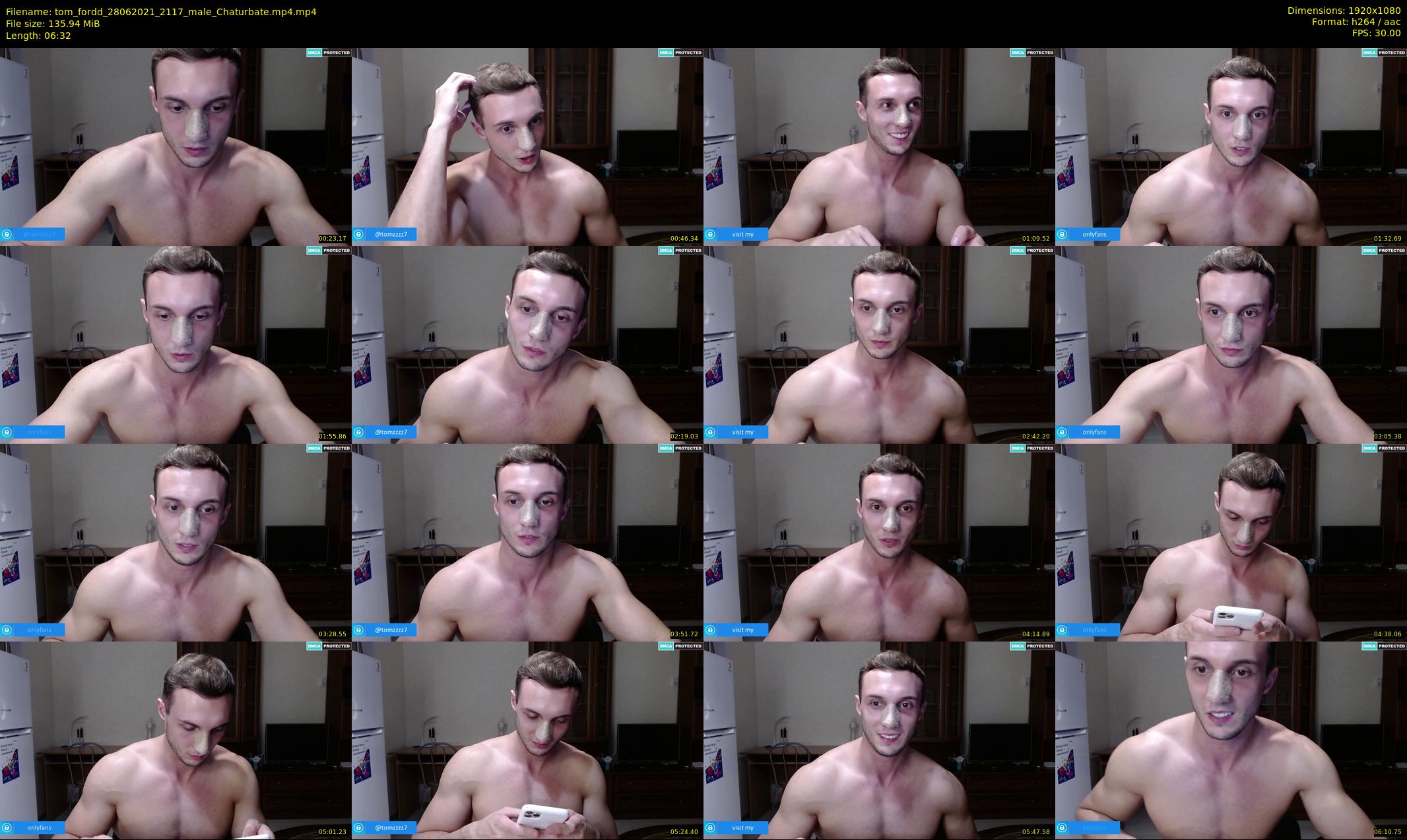 tom_fordd — 7 minute Chaturbate male cam show recording, 1080p, Jun 28, 2021