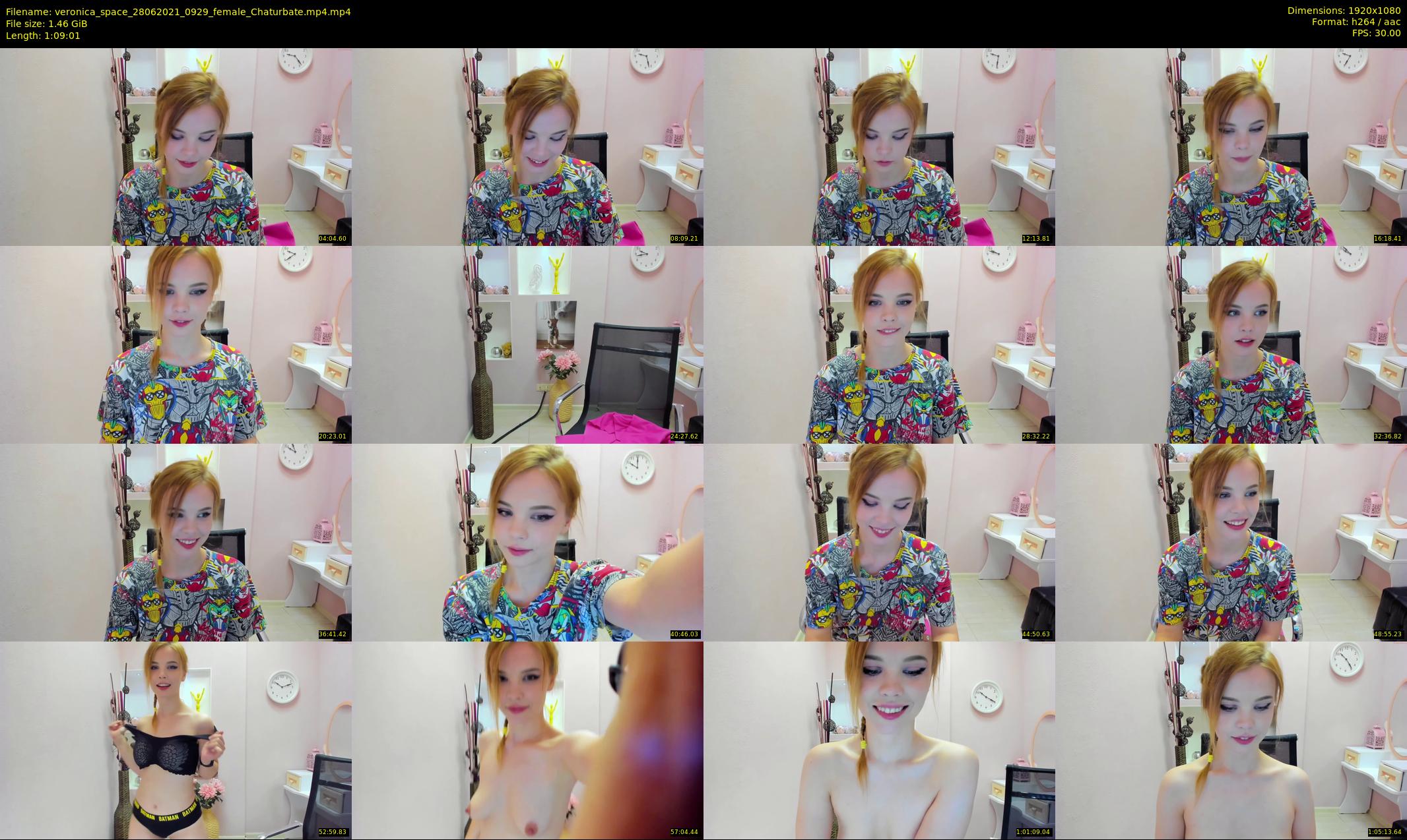 veronica_space — 70 minute Chaturbate female cam show recording, 1080p, Jun 28, 2021