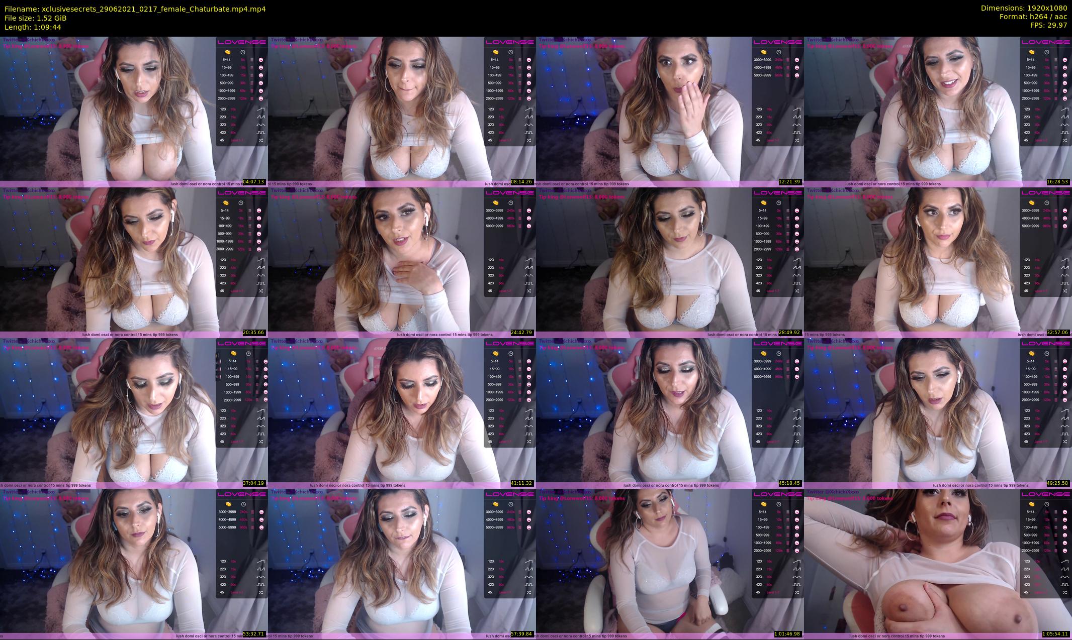 xclusivesecrets — 70 minute Chaturbate female cam show recording, 1080p, Jun 29, 2021