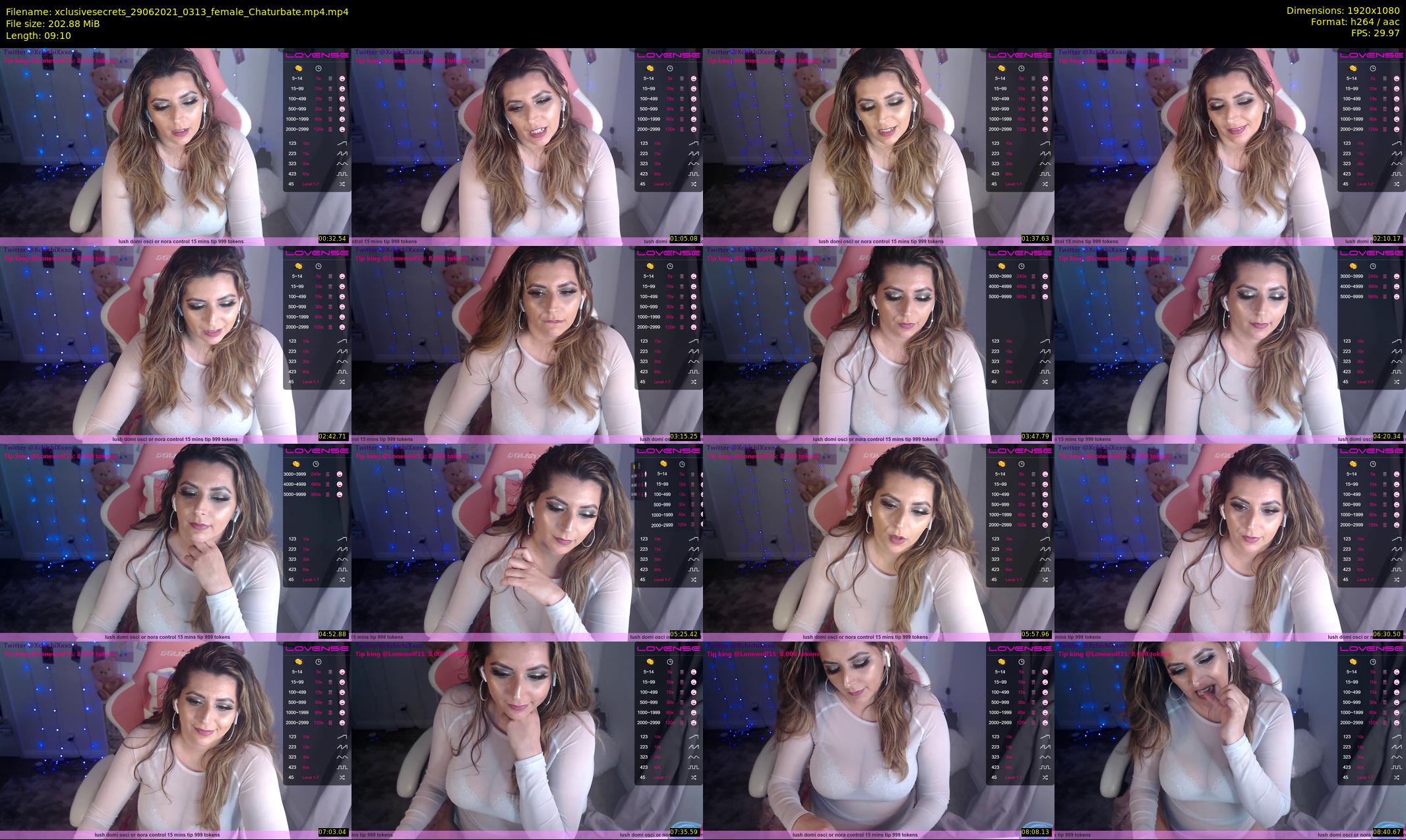xclusivesecrets — 10 minute Chaturbate female cam show recording, 1080p, Jun 29, 2021
