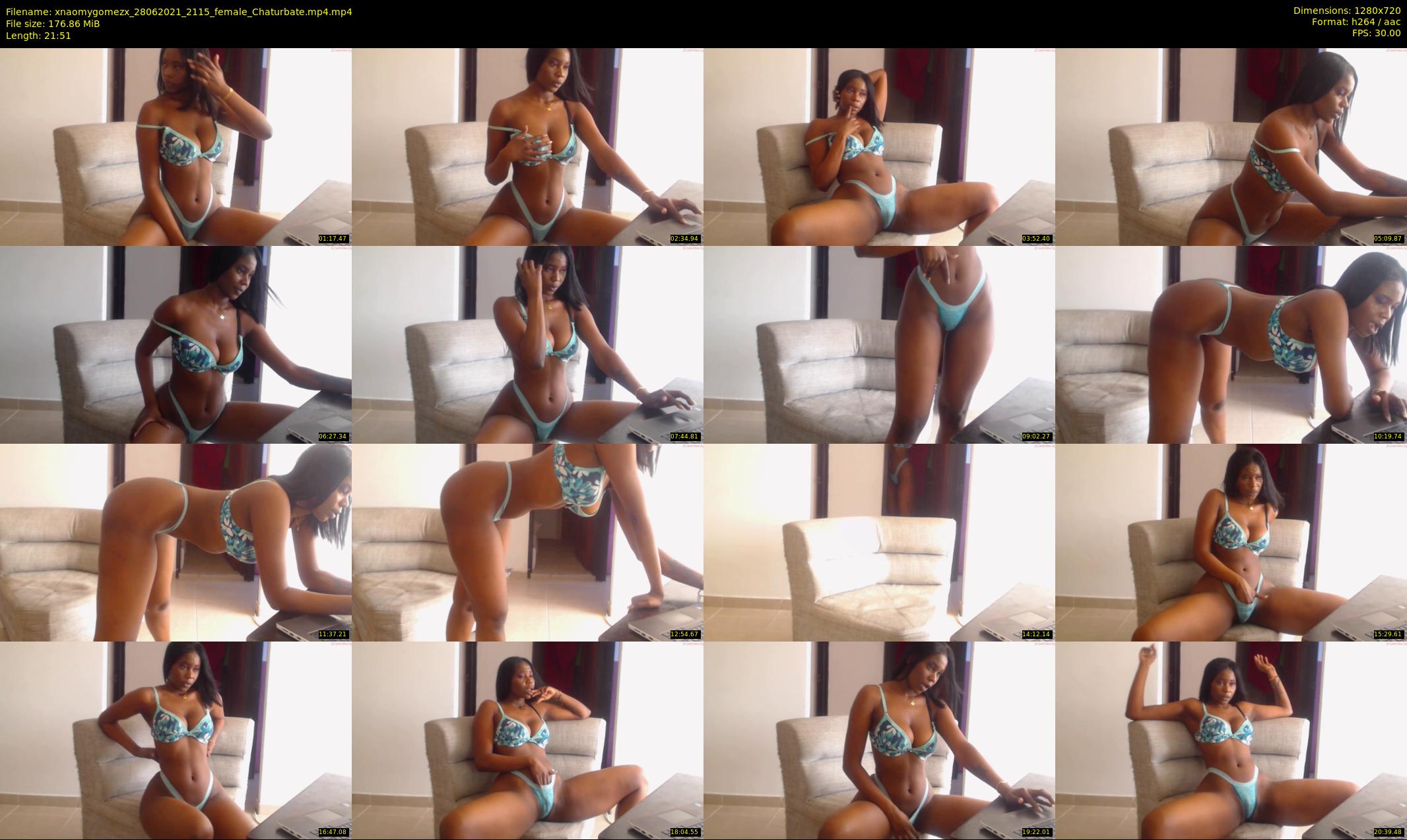 xnaomygomezx — 22 minute Chaturbate female cam show recording, 720p, Jun 28, 2021