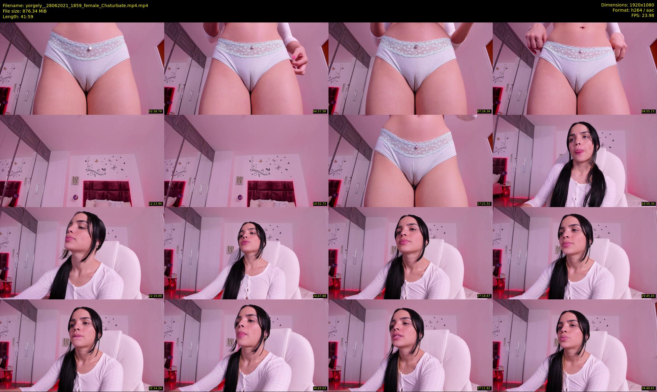 yorgely_ — 42 minute Chaturbate female cam show recording, 1080p, Jun 28, 2021