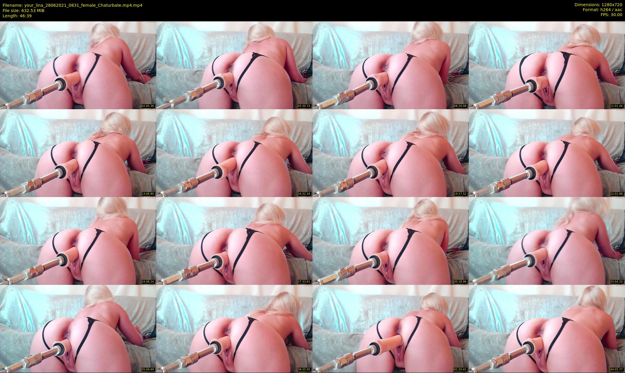 your_lina — 47 minute Chaturbate female cam show recording, 720p, Jun 28, 2021