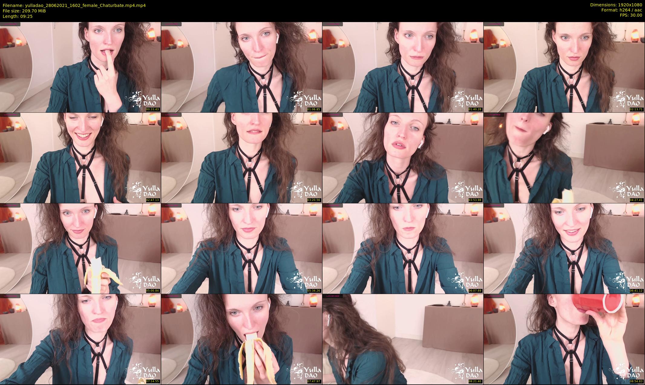 yulladao — 10 minute Chaturbate female cam show recording, 1080p, Jun 28, 2021