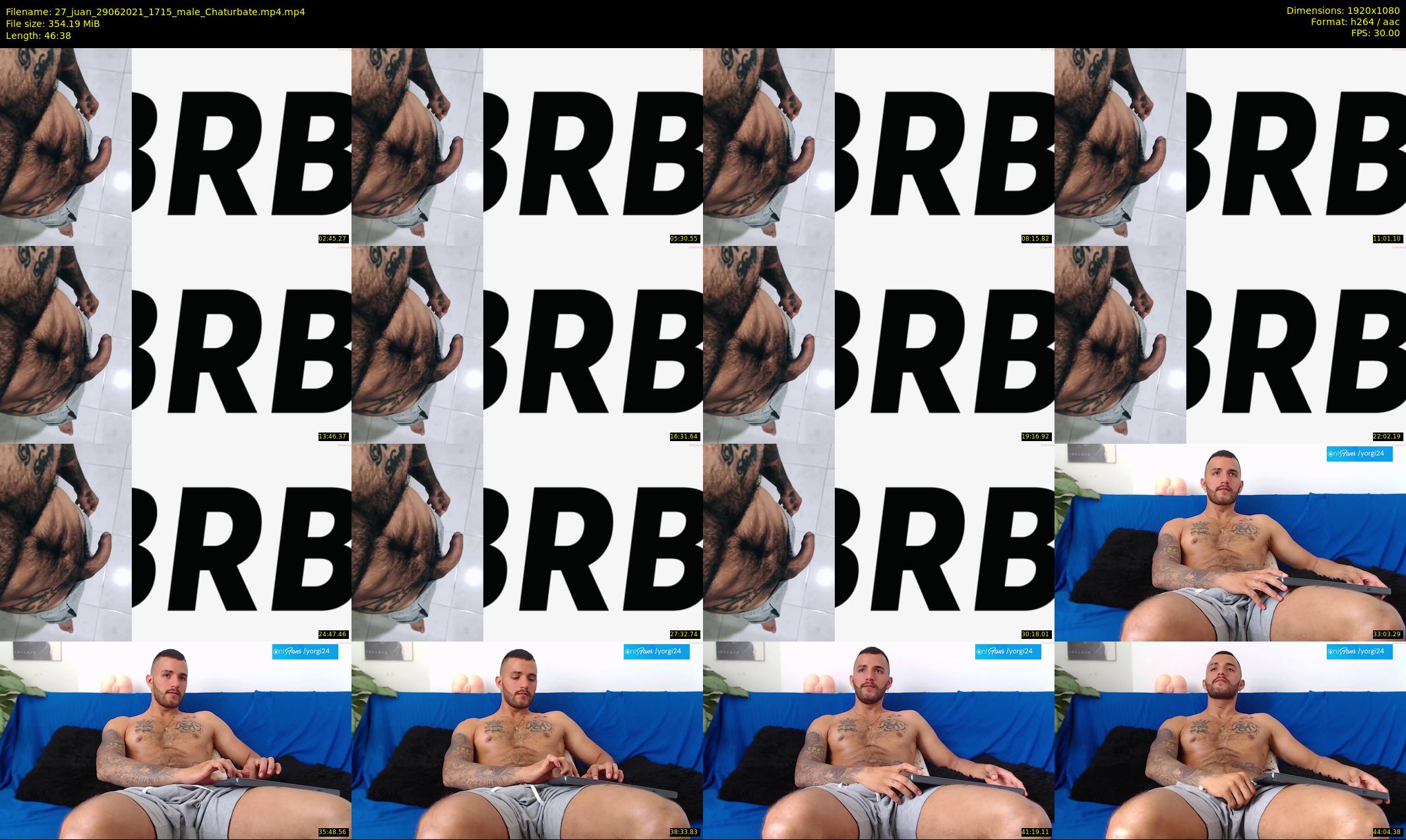27_juan — 47 minute Chaturbate male cam show recording, 1080p, Jun 29, 2021