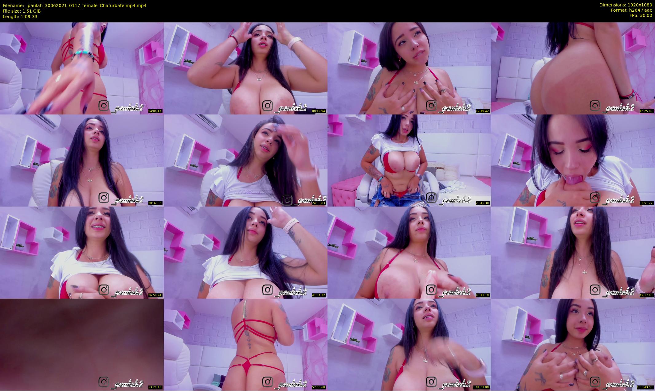 _paulah — 70 minute Chaturbate female cam show recording, 1080p, Jun 30, 2021