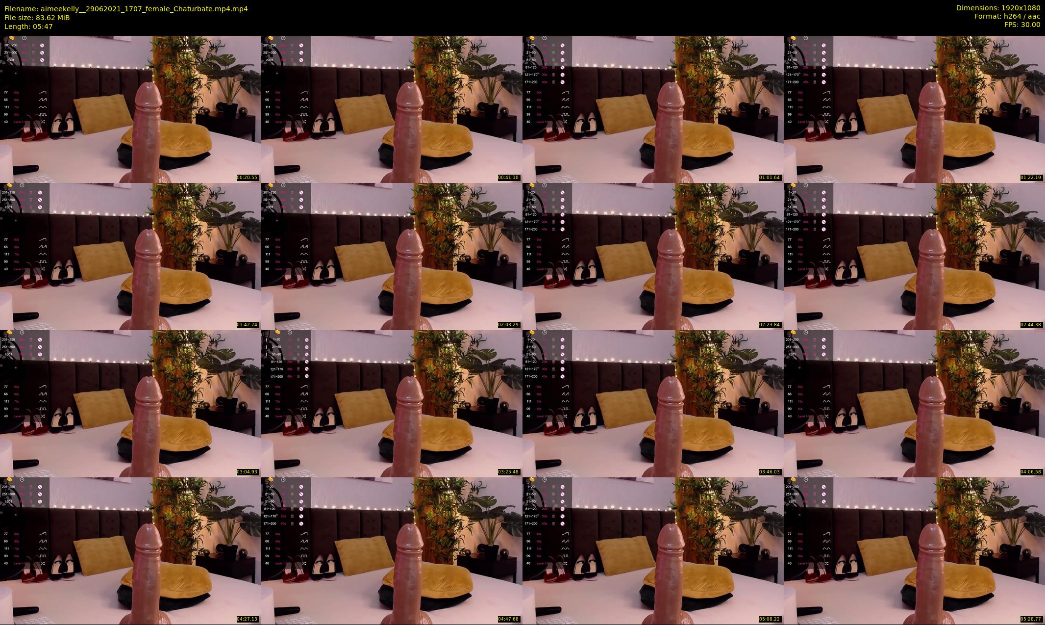aimeekelly_ — 6 minute Chaturbate female cam show recording, 1080p, Jun 29, 2021