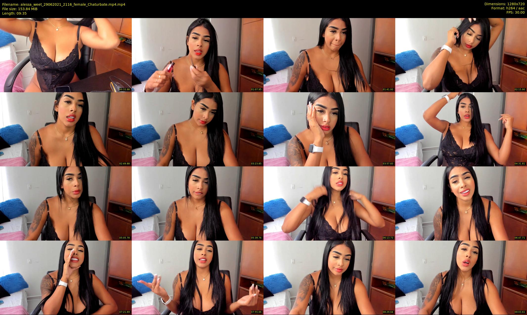 alessa_weet — 10 minute Chaturbate female cam show recording, 720p, Jun 29, 2021